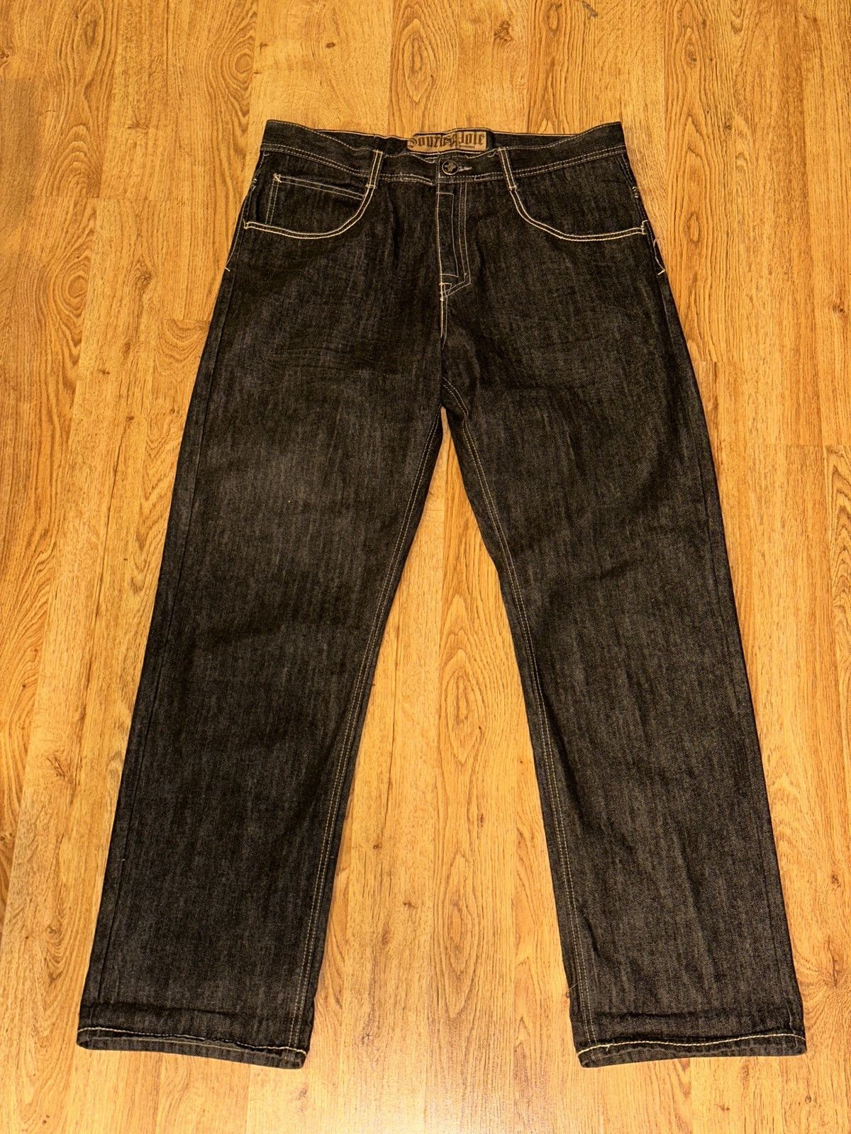 Southpole Y2K VTG Southpole Premium Jeans Baggy Embroidered Skate Rave Size US 40 / EU 56 - 8 Thumbnail