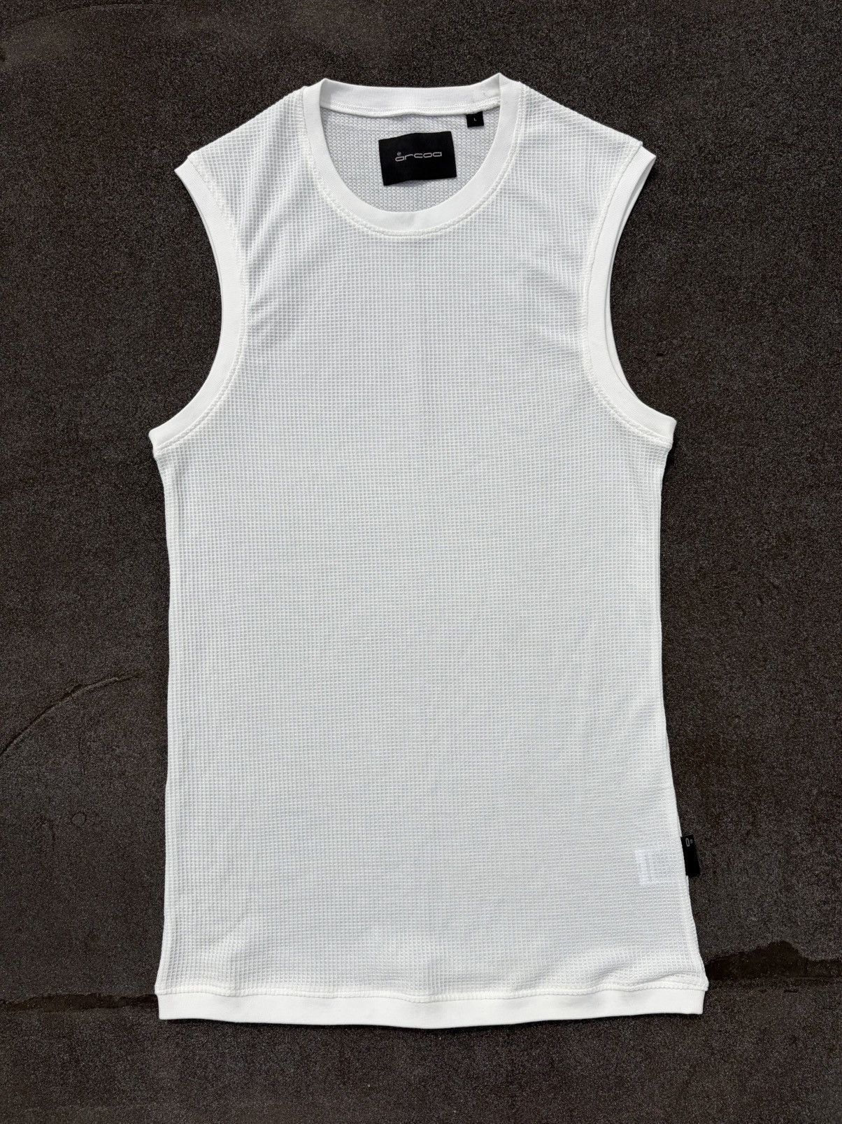 Other Arcoa sleeveless thermal tank top white large Size US L / EU 52-54 / 3 - 1 Thumbnail