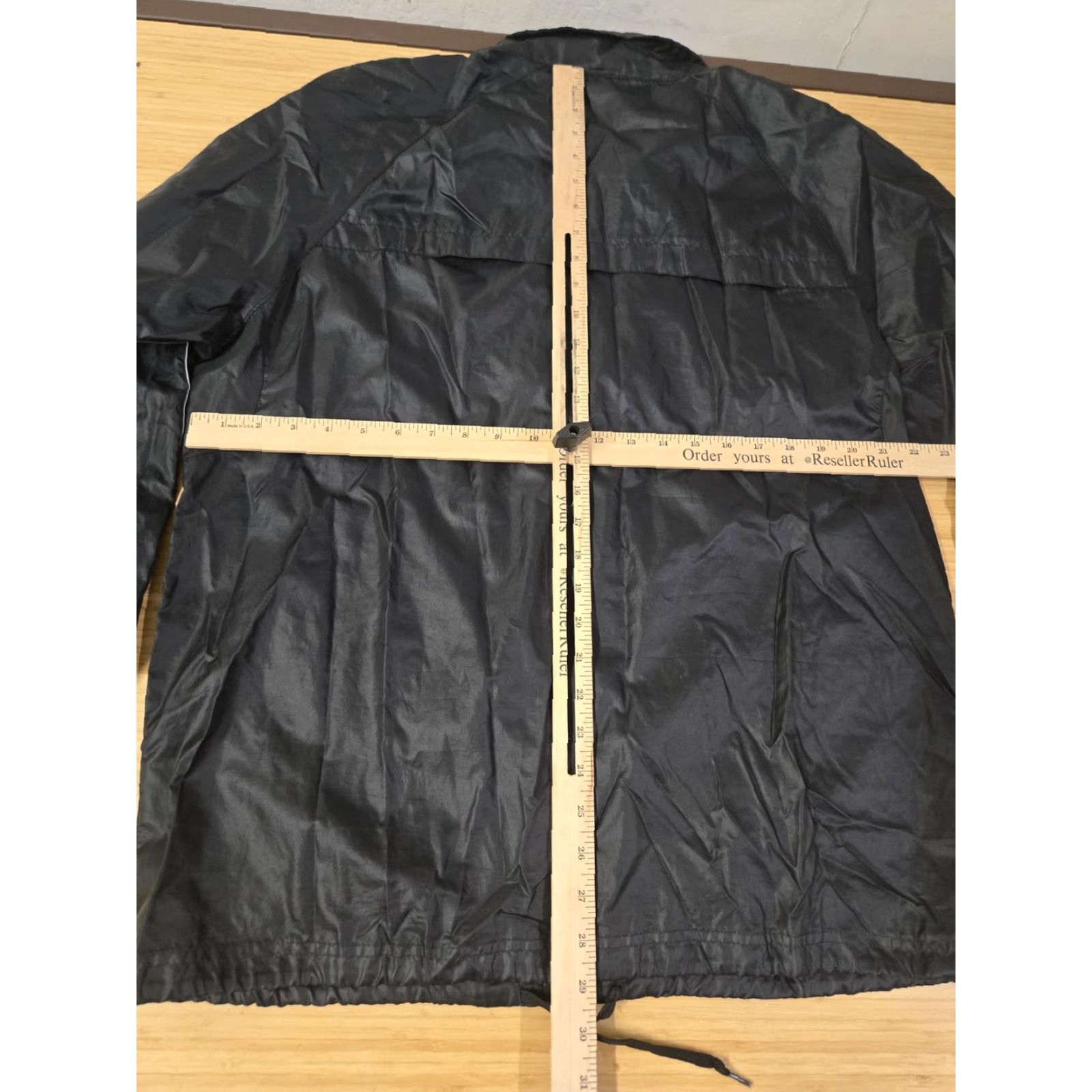 Nike Nike Jacket Mens XL Black Full Zip Windbreaker Track Stripe Sleeve Athletic Size US XL / EU 56 / 4 - 7 Thumbnail