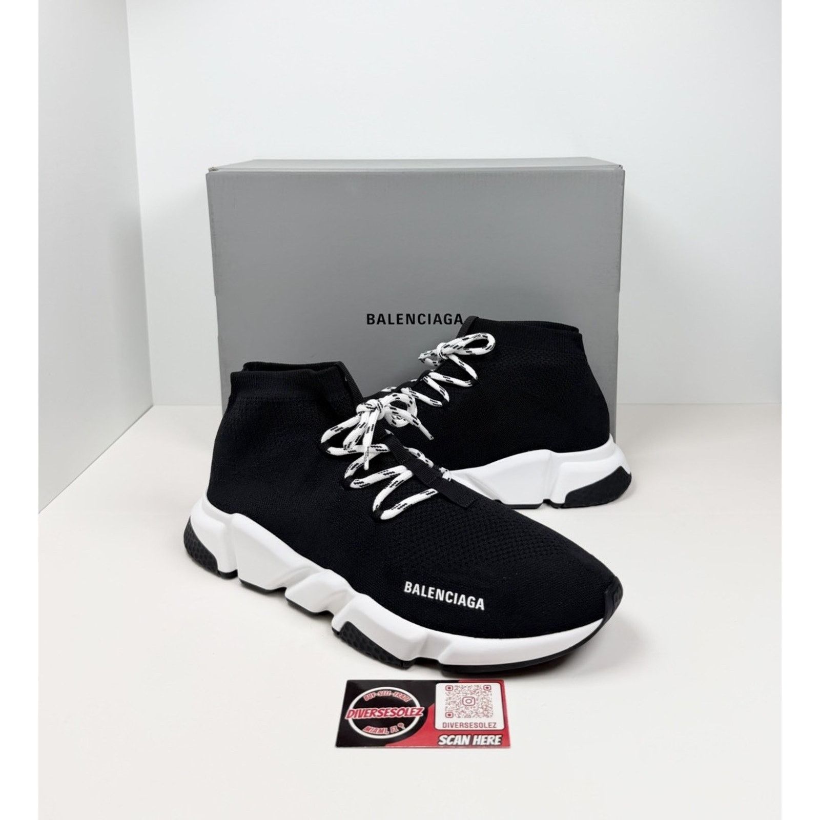 Balenciaga Size 46EU/13US - Balenciaga Speed Lace Up NEW Size US 13 / EU 46 - 1 Thumbnail