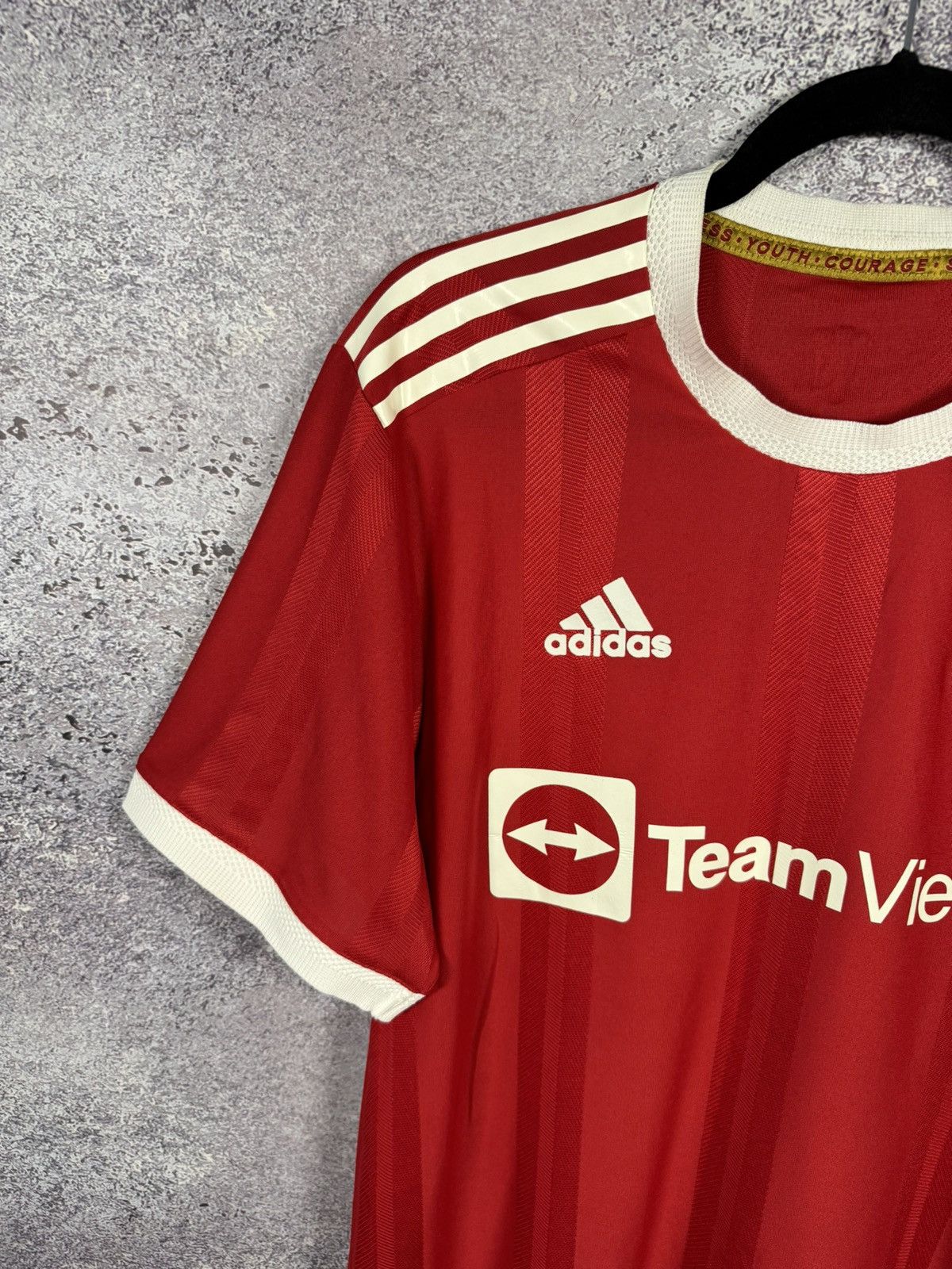 Adidas × Vintage R.VARANE Vintage Manchester United 2021/22 Adidas Jersey XL Size US XL / EU 56 / 4 - 5 Thumbnail