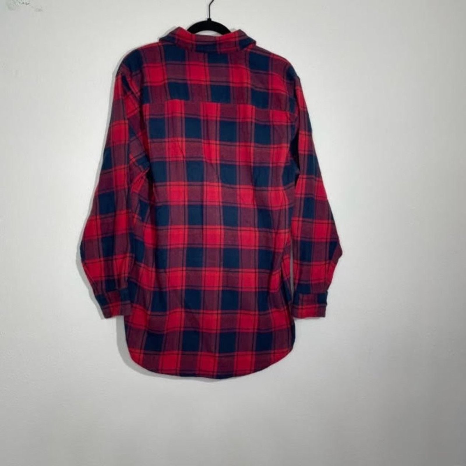 Other Alexander Del Rossa Red Plaid Flannel Shirt Size Large Size US L / EU 52-54 / 3 - 11 Thumbnail