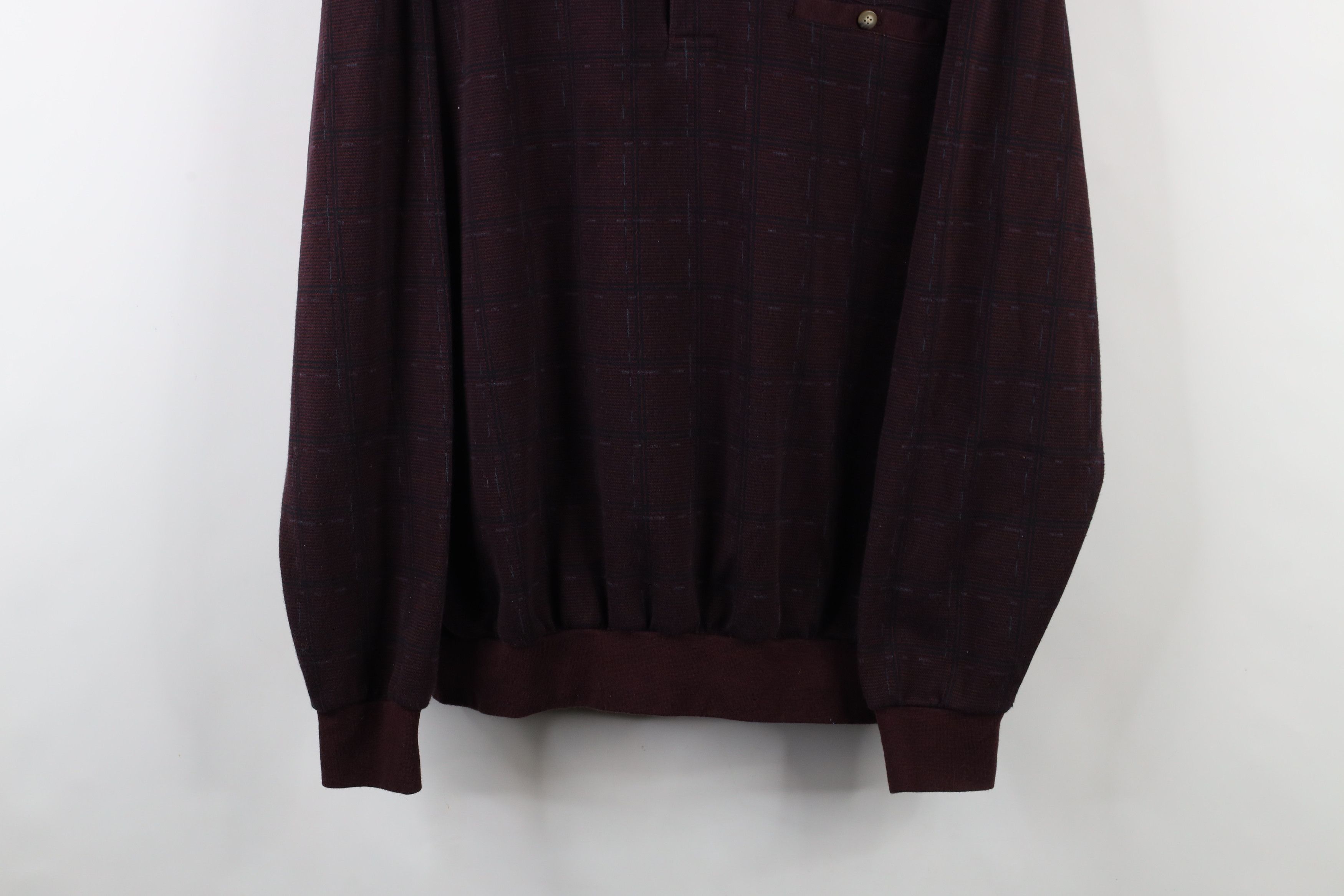 Vintage Vintage 90s Streetwear Knit Collared Pullover Polo Shirt Size US XL / EU 56 / 4 - 3 Thumbnail