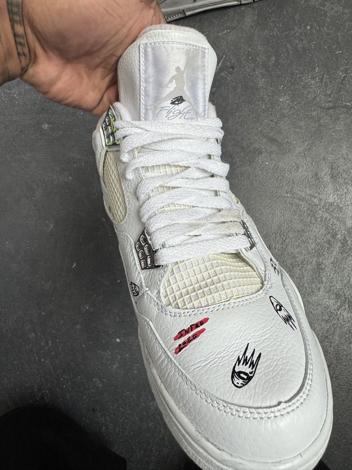 Matty Boy Matty Boy Pure money 4’s Size US 10.5 / EU 43-44 - 4 Thumbnail