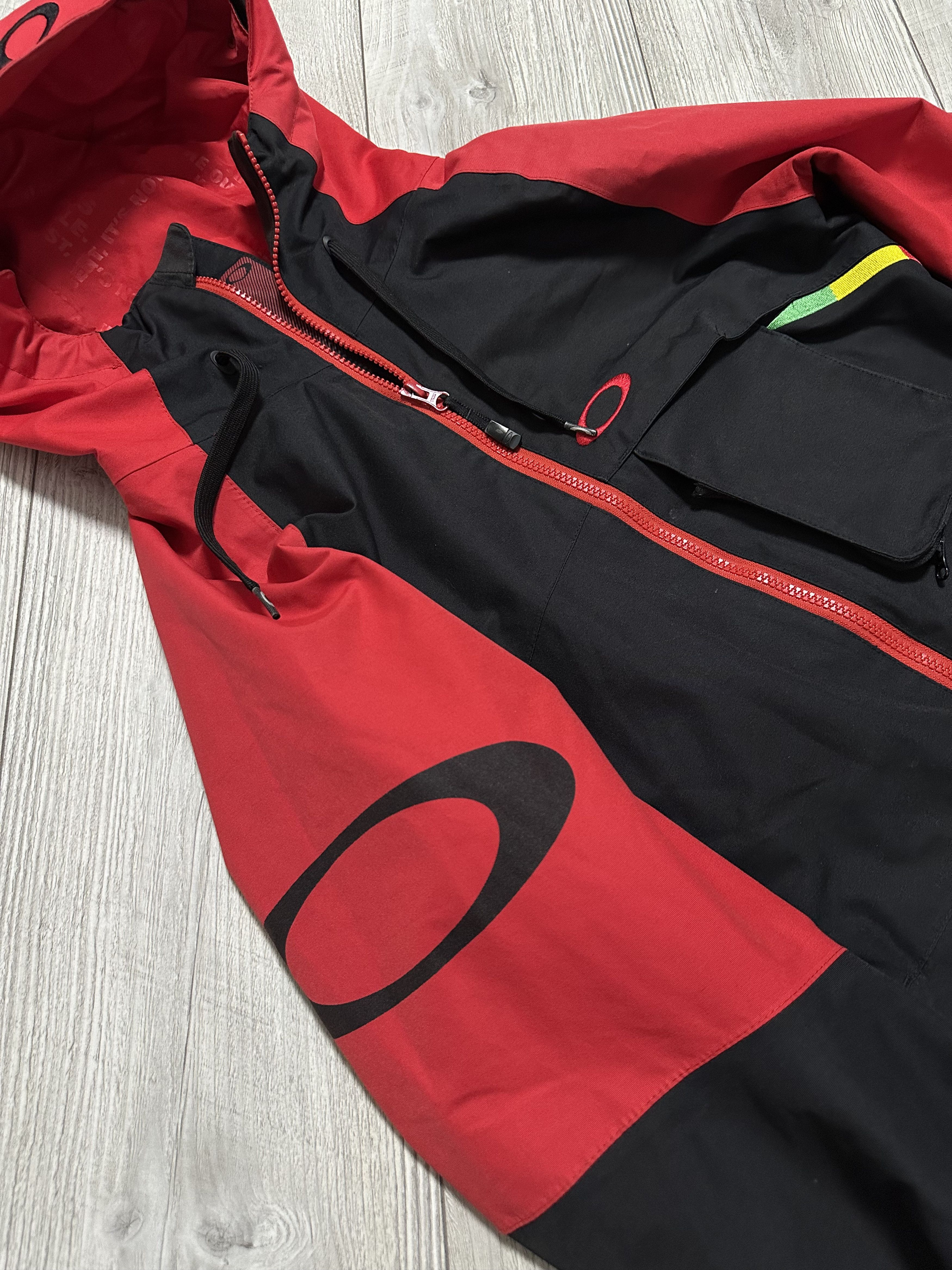 Oakley Oakley Ski Jacket Men’s Men’s Black Red Logo Snowboard Y2K Size US S / EU 44-46 / 1 - 3 Thumbnail