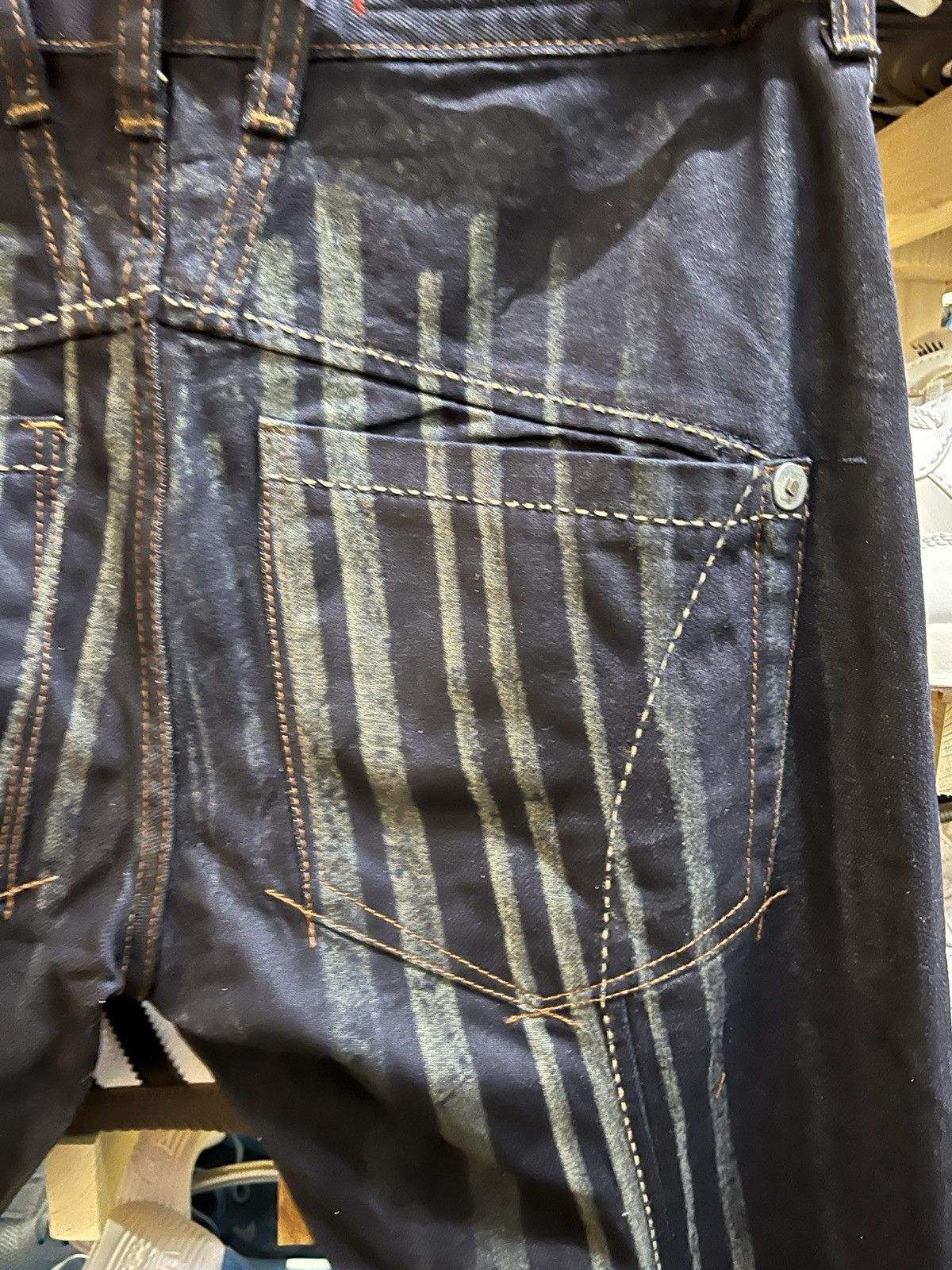Japanese Brand Le Jean De Denim Jeans Size 32" / US 10 / IT 46 - 9 Thumbnail