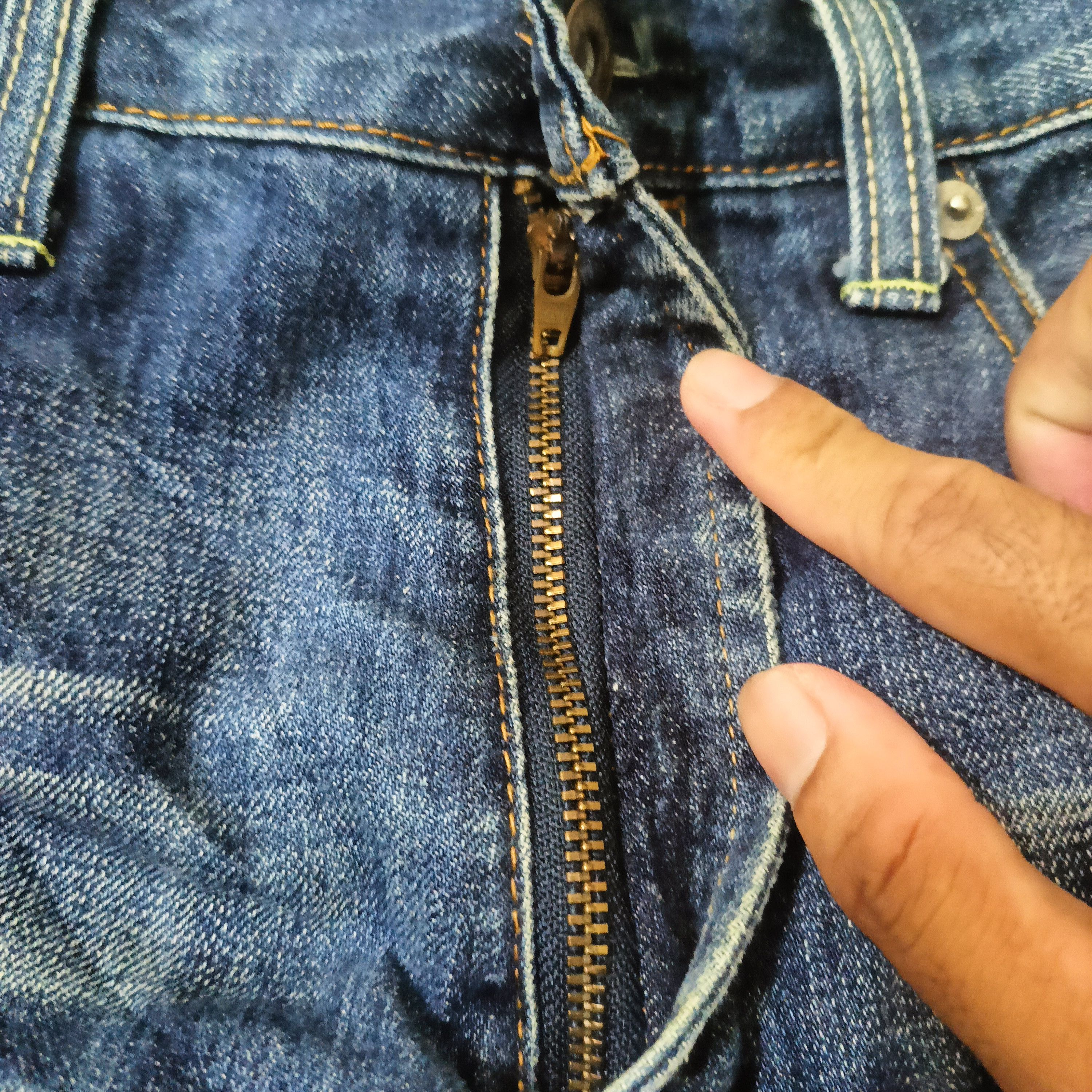 If Six Was Nine Rare Double Dog Distressed Denim Japan jeans Size US 32 / EU 48 - 10 Thumbnail