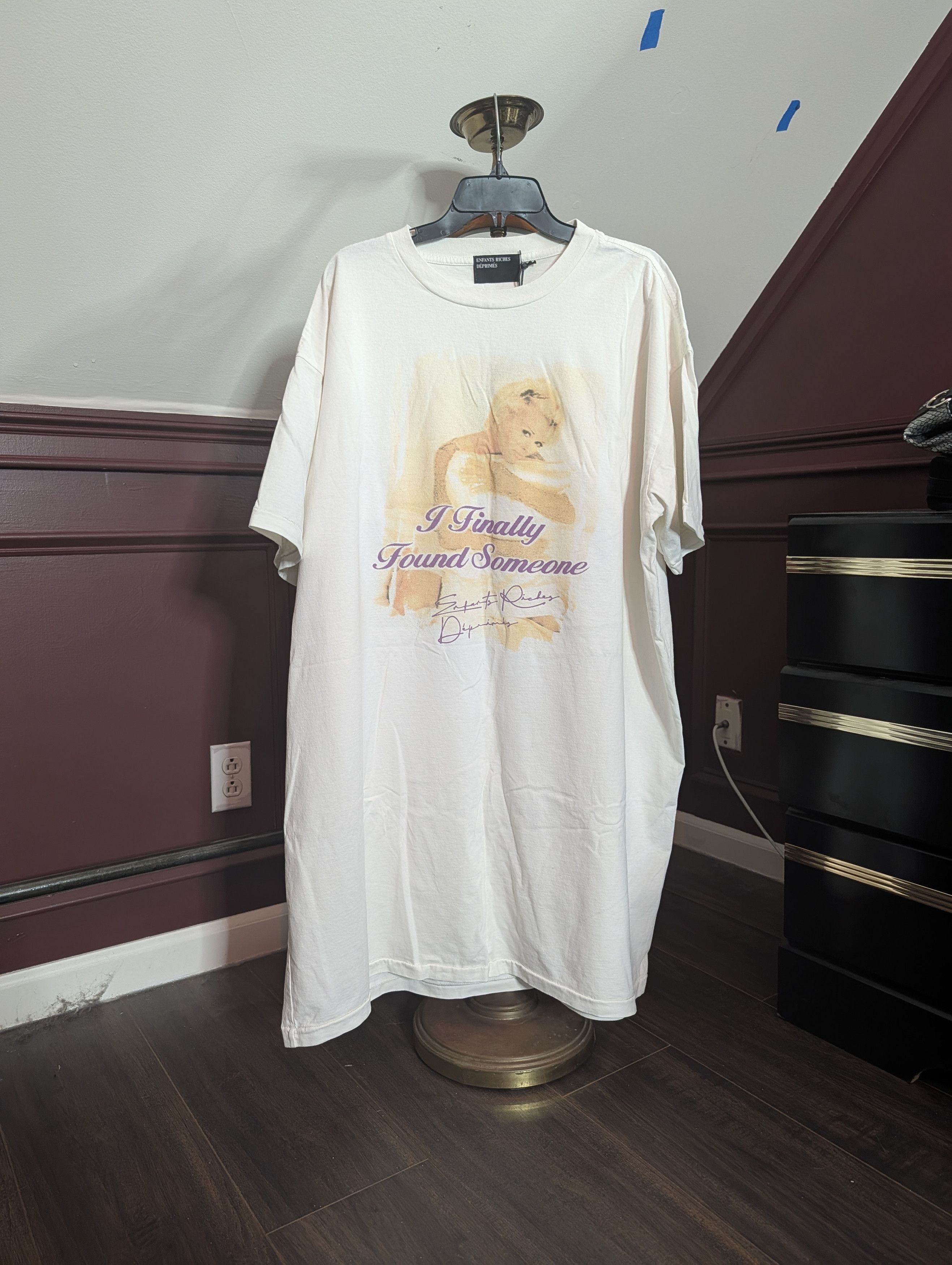 Enfants Riches Deprimes I FINALLY FOUND SOMEONE Dress t-shirt graphic print Size US S / EU 44-46 / 1 - 1 Thumbnail