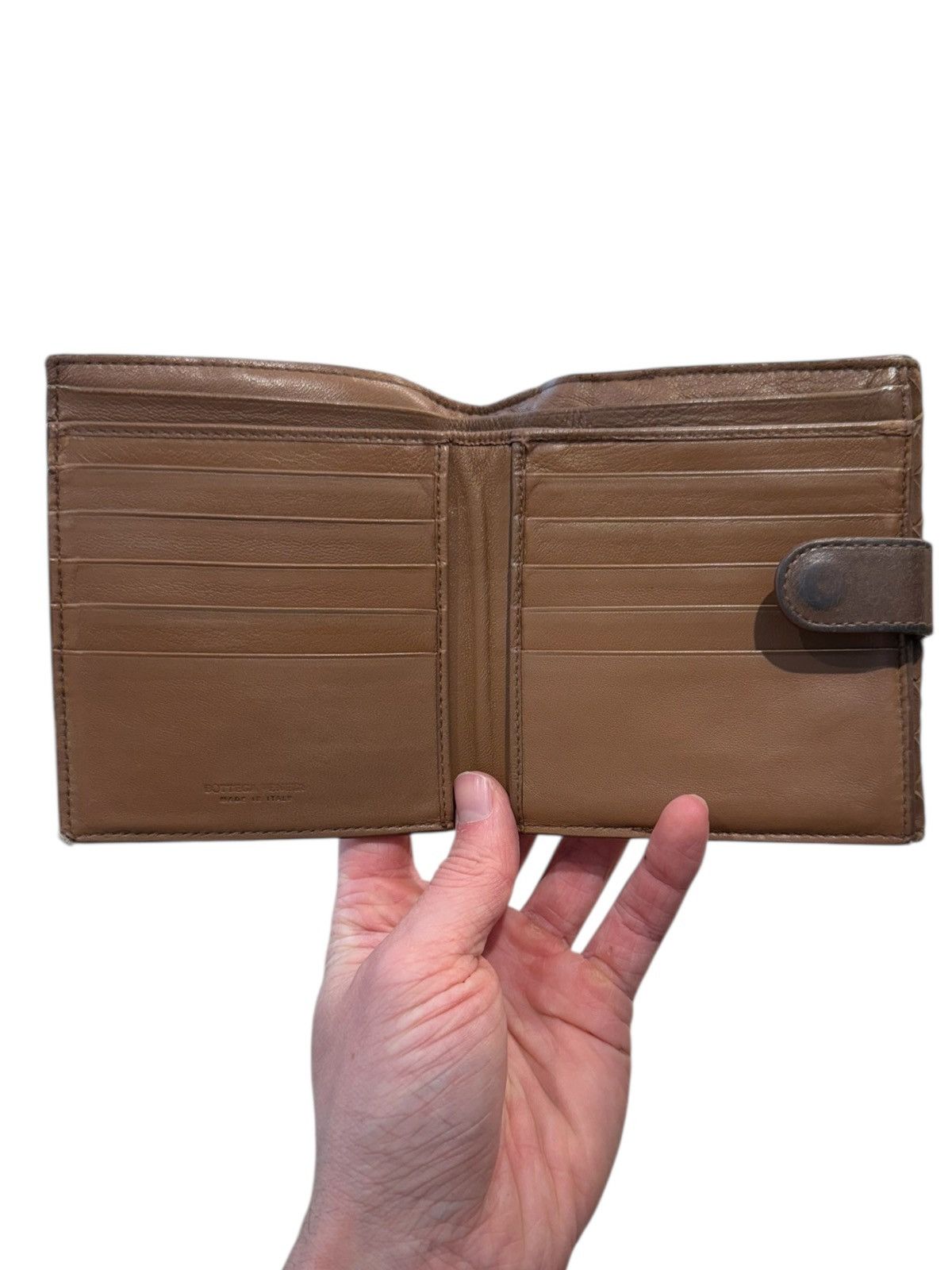 Bottega Veneta Bottega Veneta mens brown bifold wallet Size ONE SIZE - 9 Thumbnail