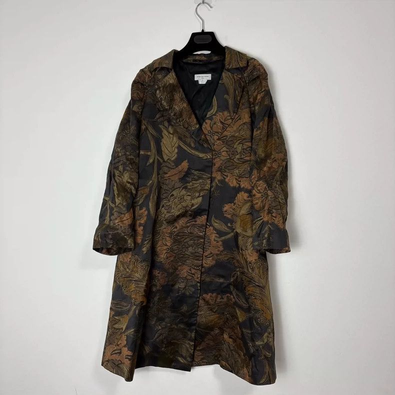 Dries Van Noten DRIES VAN NOTEN Ultimate three-dimensional embroidered flo Size L / US 10 / IT 46 - 1 Thumbnail