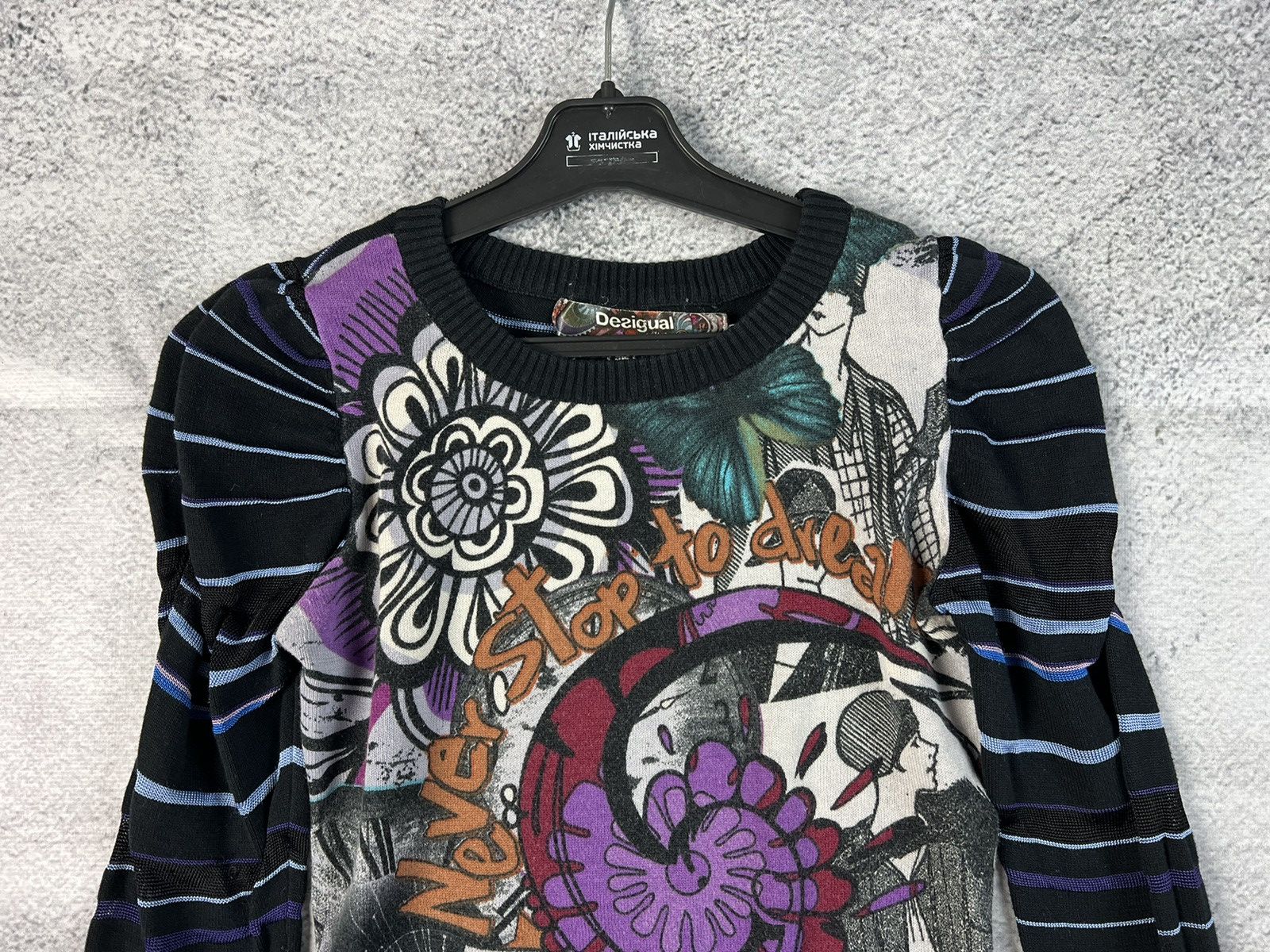 Desigual Desigual multicolour avant garde T-shirt Size S / US 4 / IT 40 - 4 Thumbnail
