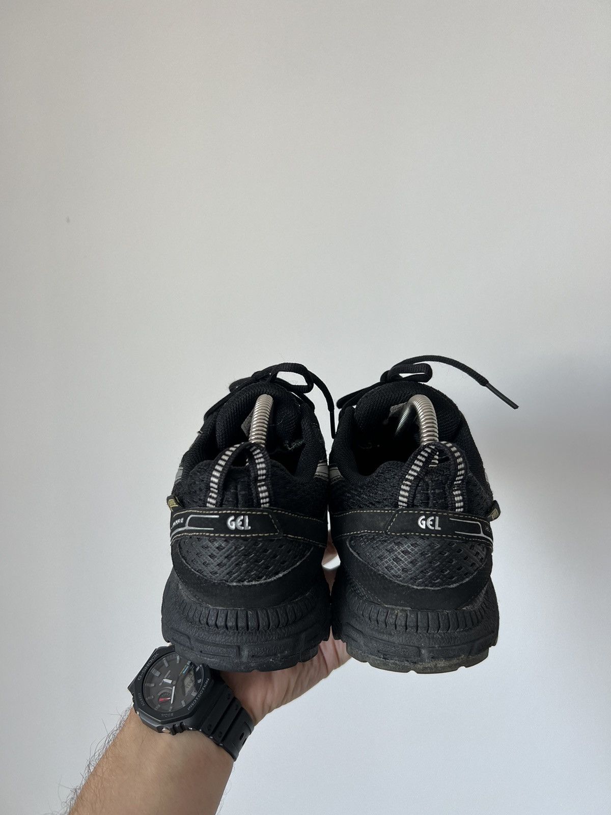 Asics × Goretex Asics Gel Trail Goretex Black Low Sneakers Hype Rare Y2k Size US 8 / EU 41 - 5 Thumbnail