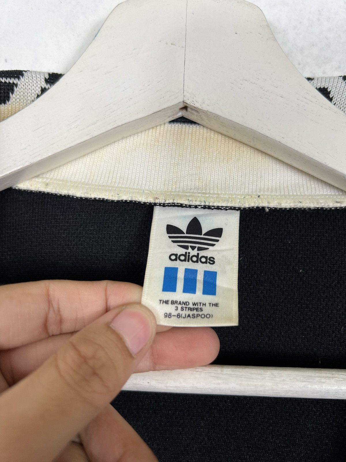 Adidas 🔥 1980s VINTAGE ADIDAS TRAINER SWEATER Size US M / EU 48-50 / 2 - 13 Thumbnail
