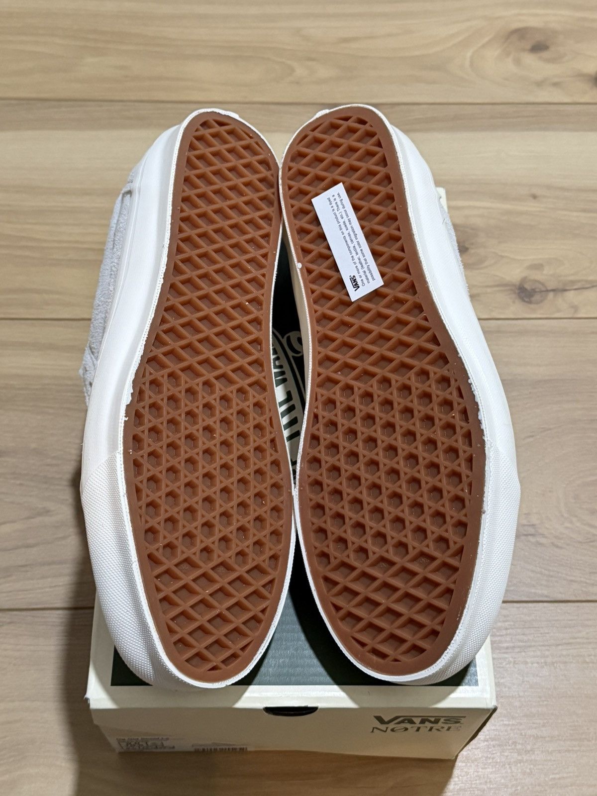 Notre × Vans Vans Notre Marshmallow White Size US 9 / EU 42 - 5 Thumbnail