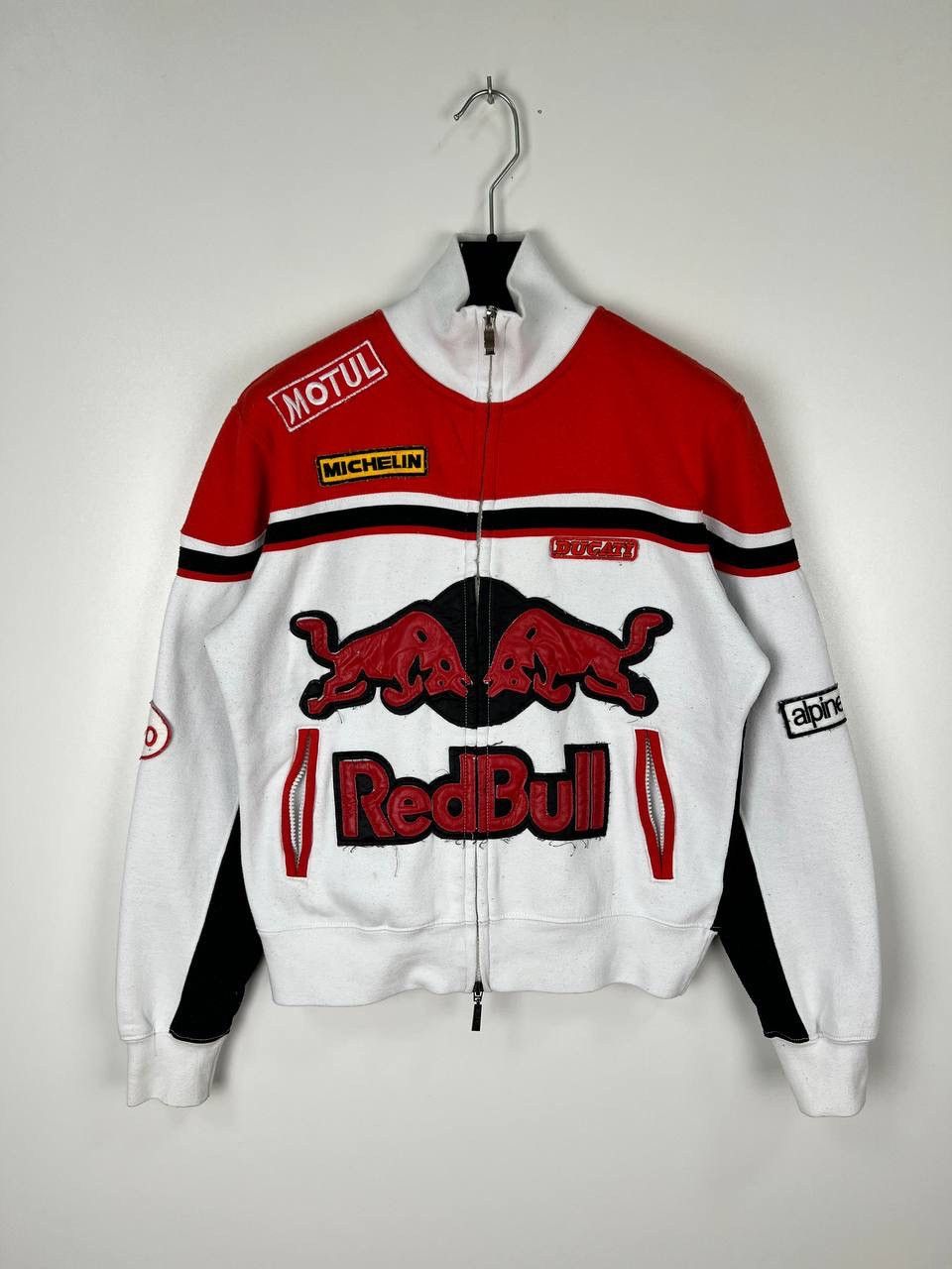 Red Bull × Vintage Red Bull Michelin Alpinestars racing jacket woman size S Size S / US 4 / IT 40 - 1 Thumbnail
