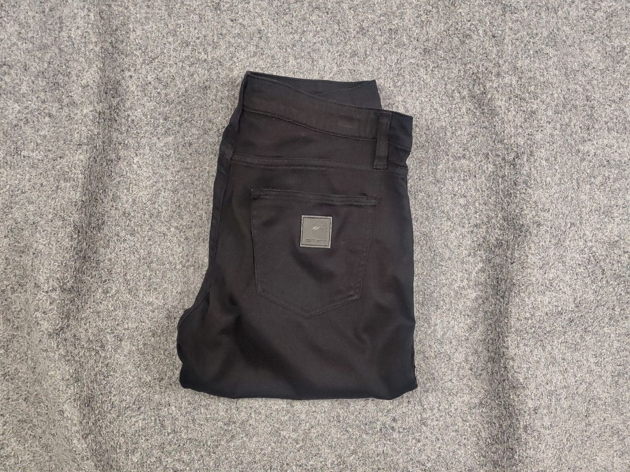 Carhartt Carhartt wip x Rebel Pants Black Trouser Vintage USA Style Size US 29 - 1 Thumbnail