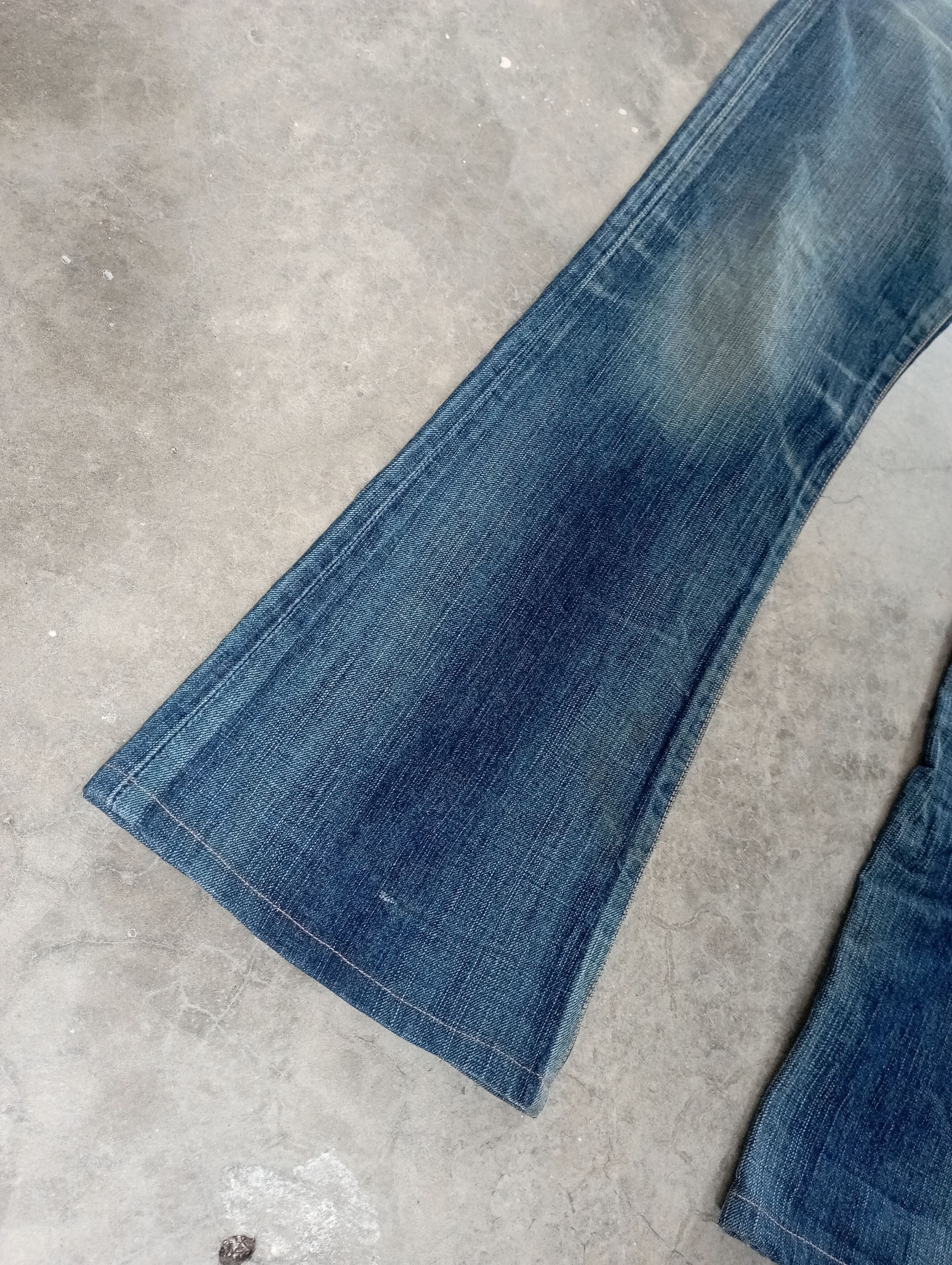 Edwin Flare Jeans Japan Edwin 503 Stone Wash Bootcut Jeans Size 29" - 6 Thumbnail