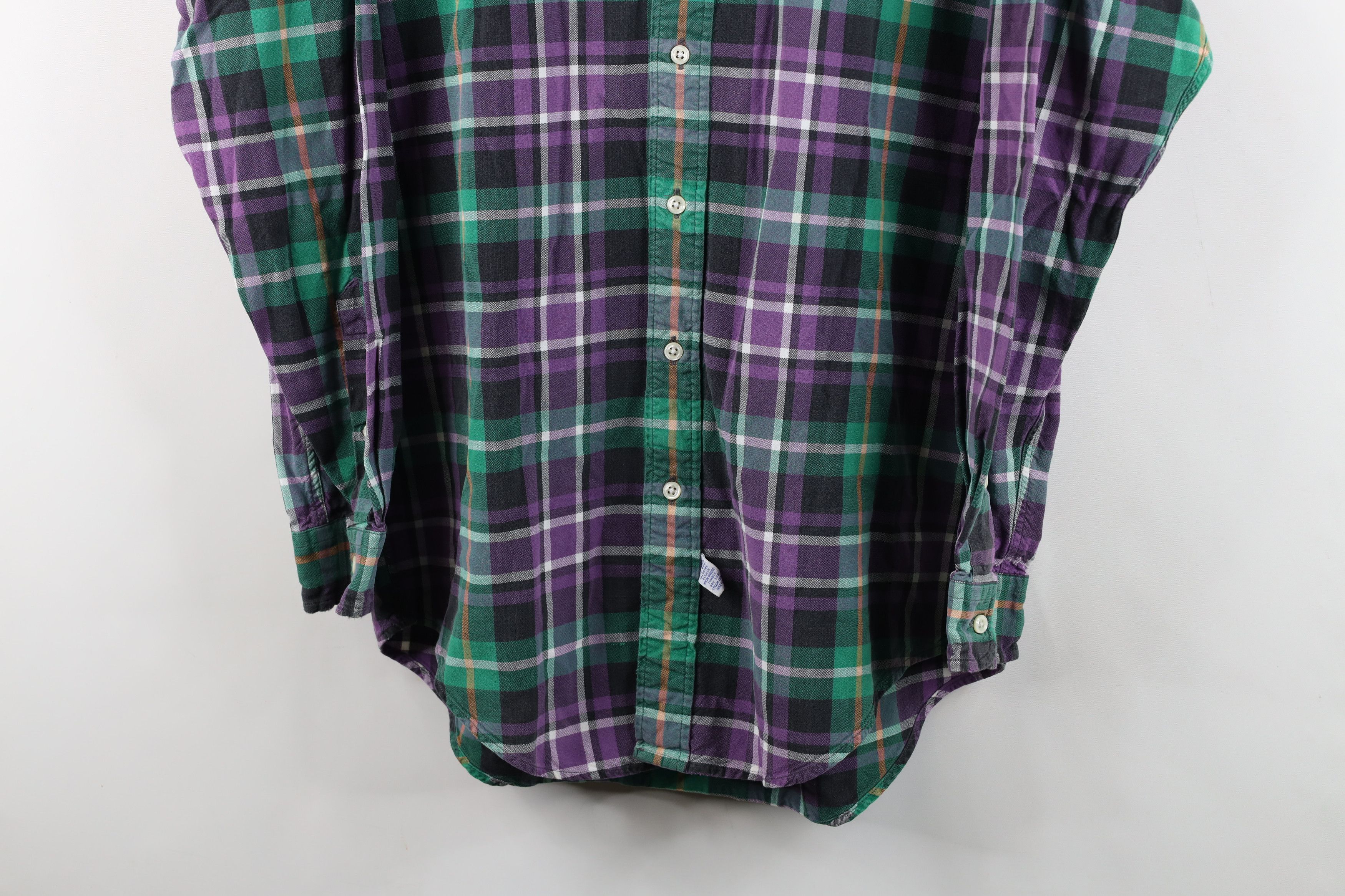 Polo Ralph Lauren Vintage 80s 90s Ralph Lauren Madras Plaid Button Down Shirt Size US S / EU 44-46 / 1 - 3 Thumbnail