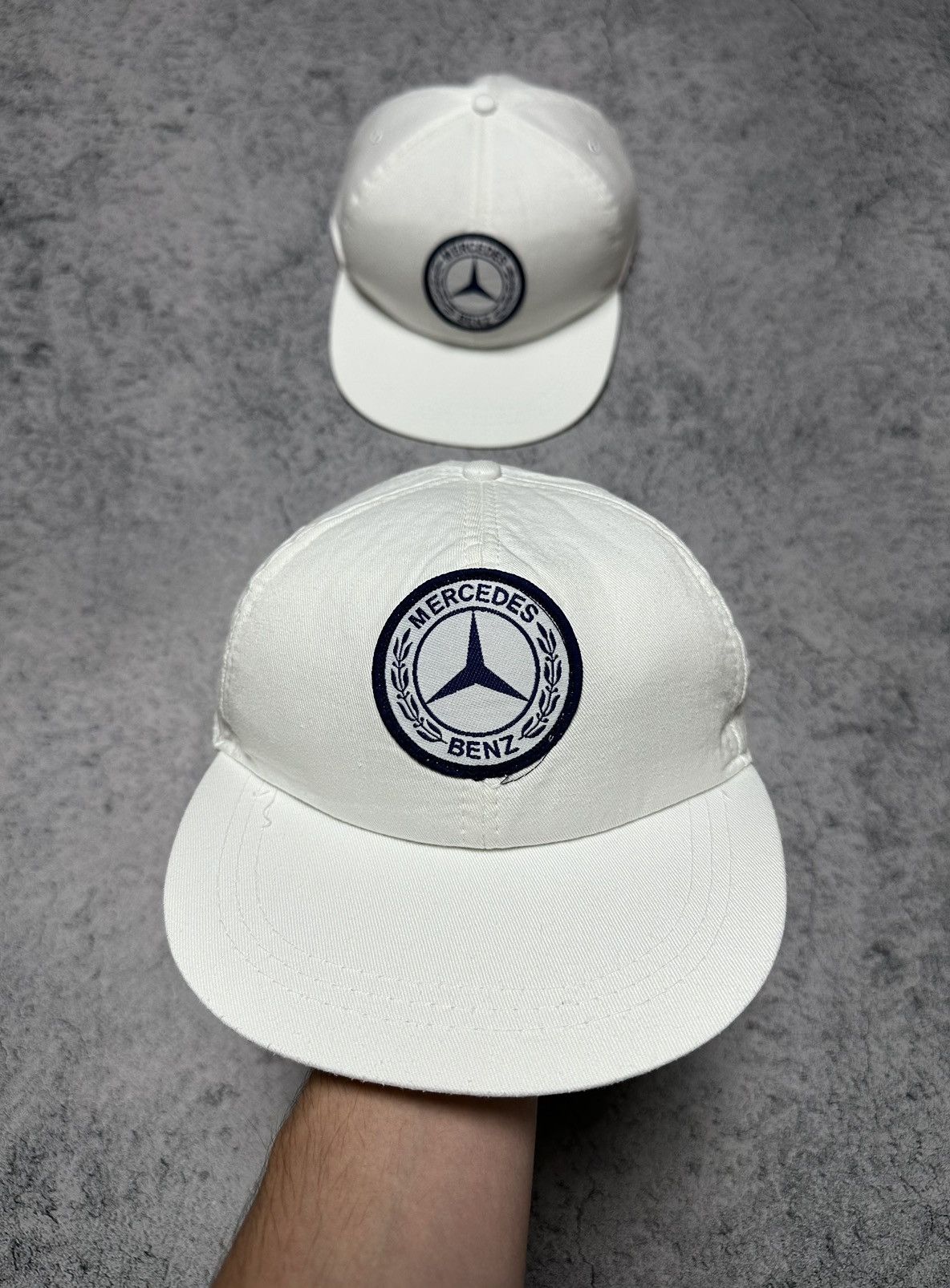 Mercedes-Benz Vintage Mercedes Benz Racing Snapback Cap Hat Size ONE SIZE - 1 Thumbnail