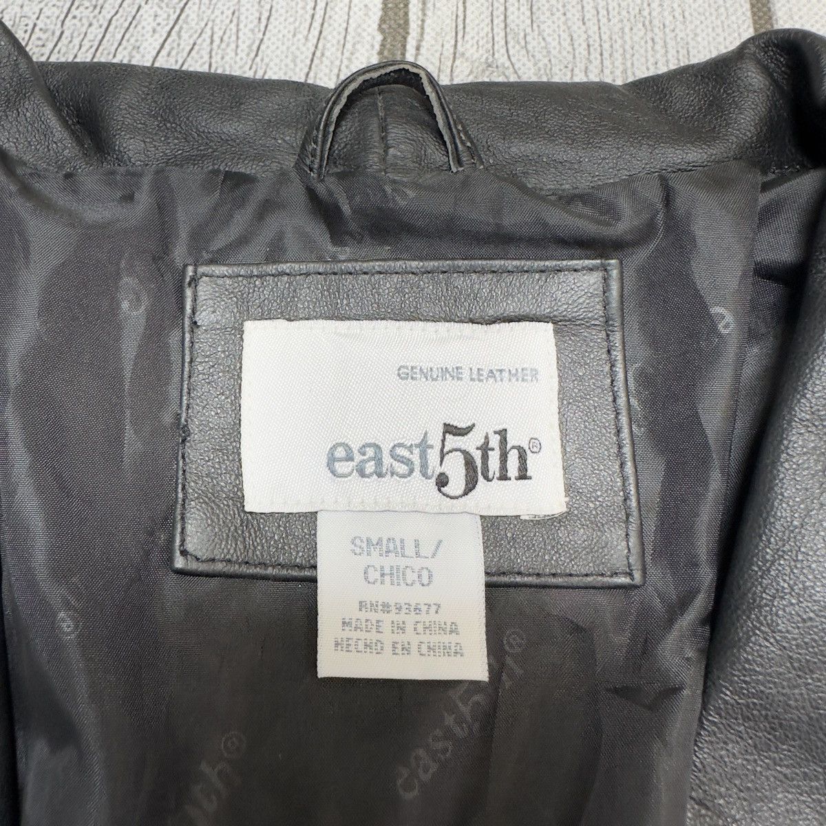 Vintage Vintage East 5th leather jacket Size S / US 4 / IT 40 - 4 Thumbnail