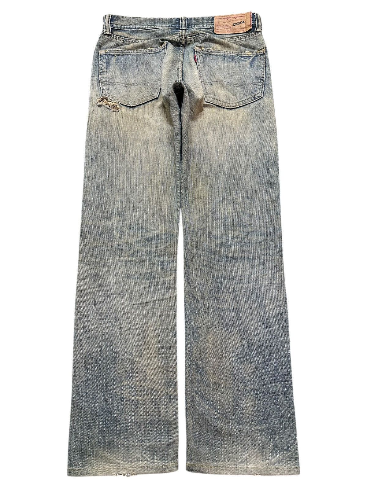 Japanese Brand Vintage Japanese Brand Blue Mud Wash Distress Style Loose Size US 31 - 2 Thumbnail