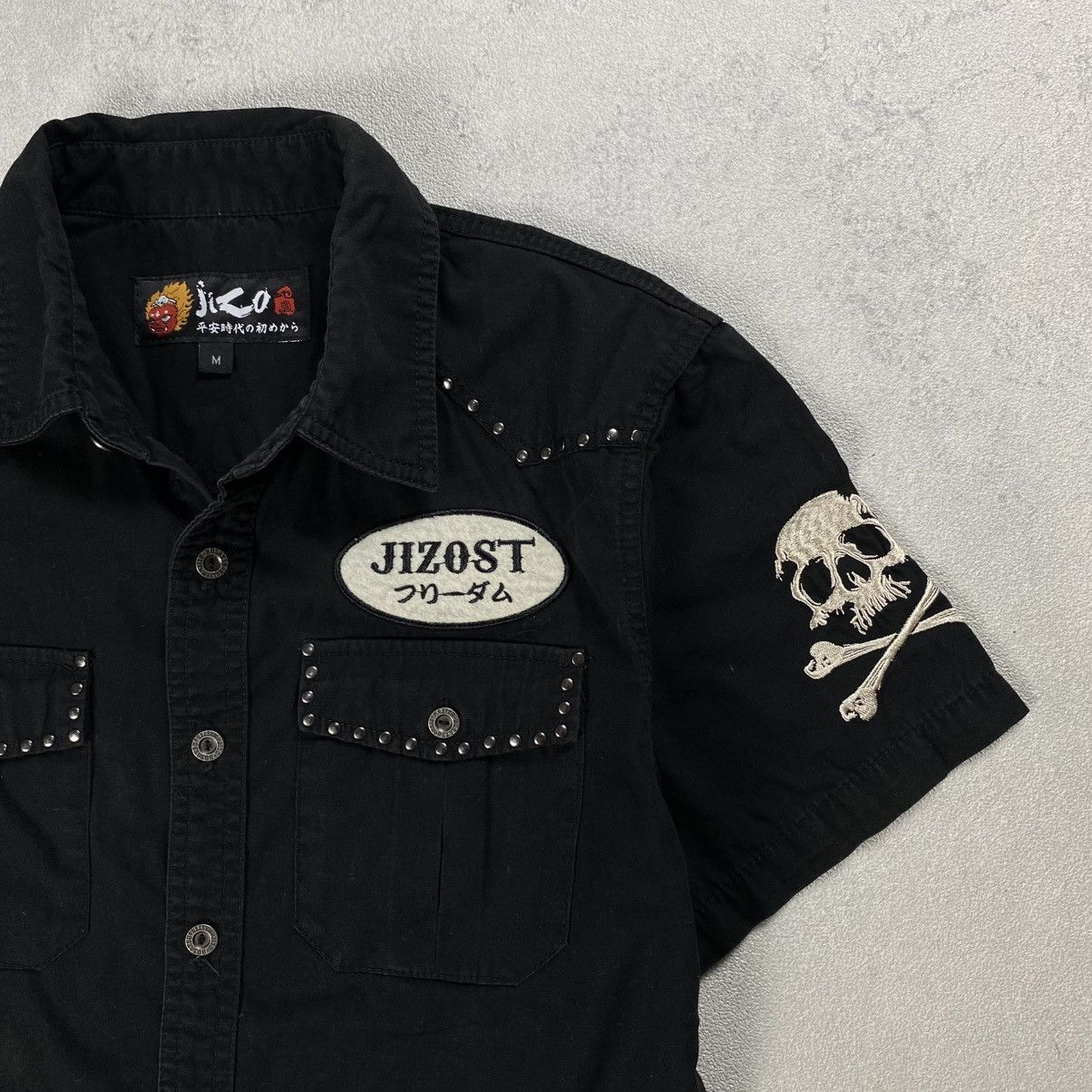 Mari's Rock Jizo Bosatsu Japanese Brand Punk Rock Style Shirt Size US M / EU 48-50 / 2 - 2 Thumbnail