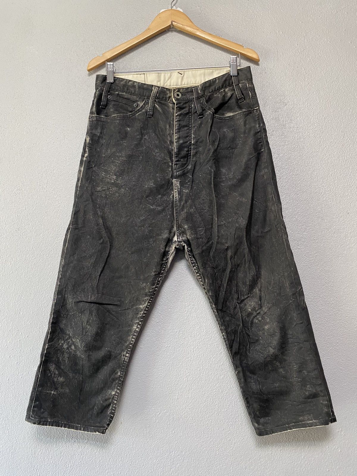 Le Grande Bleu (L.G.B.) LGB waxed cropped ballon pants Size US 31 - 1 Thumbnail