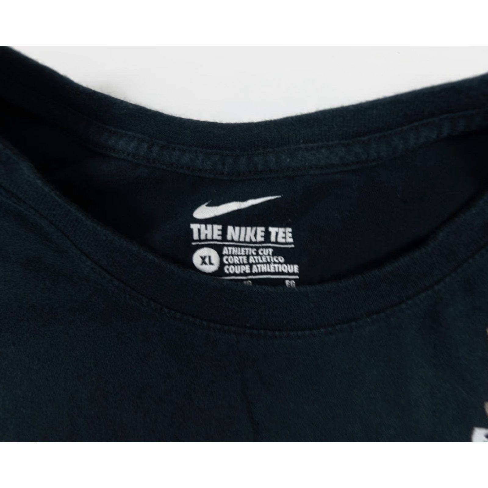 Nike Nike NFL Super Bowl 50 SF Bay Area T-shirt Adult XL Black Athletic Cut Crew Neck Short Sleeve Football Logo Tee Mens Size US XL / EU 56 / 4 - 4 Thumbnail