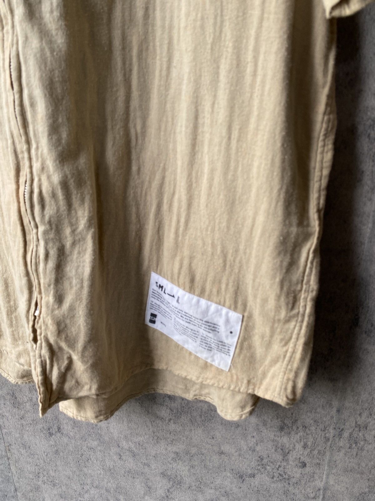 Yohji Yamamoto WXYZ By Yohji Yamamoto Zipper Shirt Size US L / EU 52-54 / 3 - 7 Thumbnail