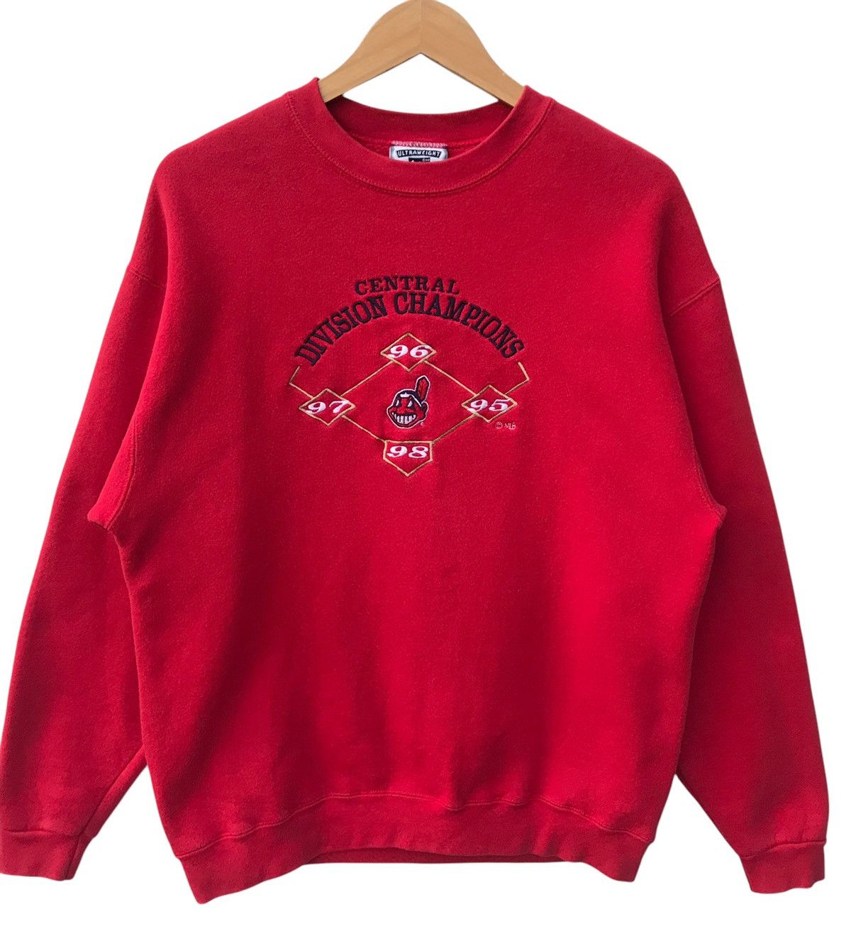 MLB Vintage Cleveland Indians MLB Team Sweatshirt Size US M / EU 48-50 / 2 - 4 Thumbnail