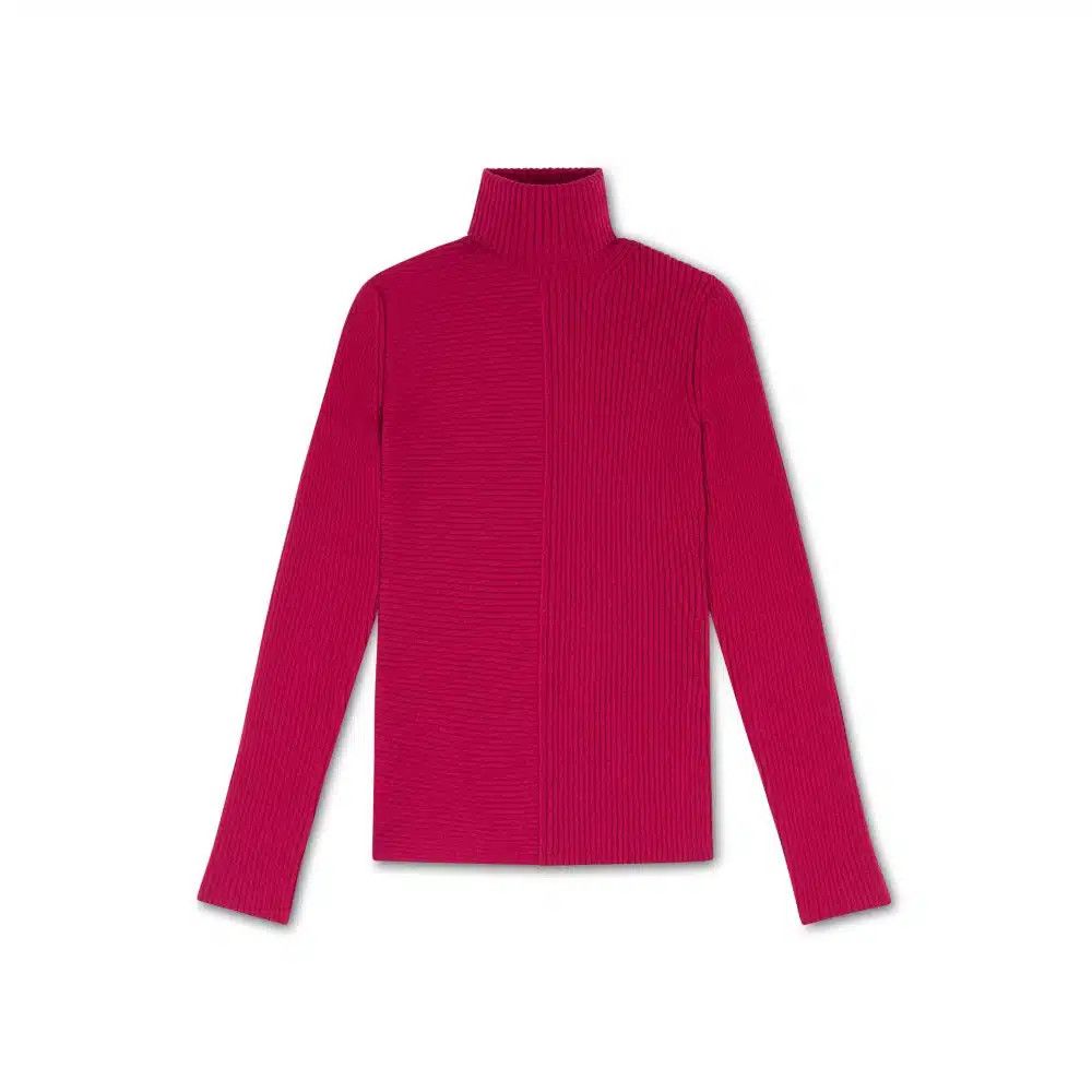Tom Ford o1loc1c1124 MAK1158 Cashmere Turtleneck Sweater in Fuchsia Size XS / US 0-2 / IT 36-38 - 1 Thumbnail