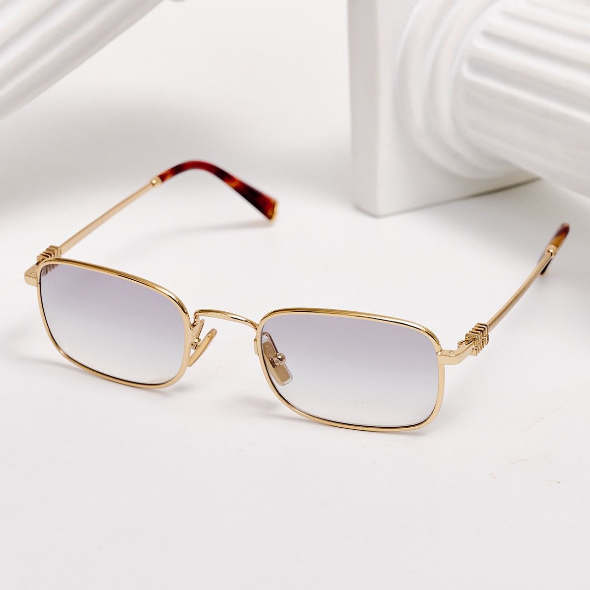 Miu Miu MIU MIU 0MU A53S 5AK04O SUNGLASSES Size ONE SIZE - 2 Thumbnail