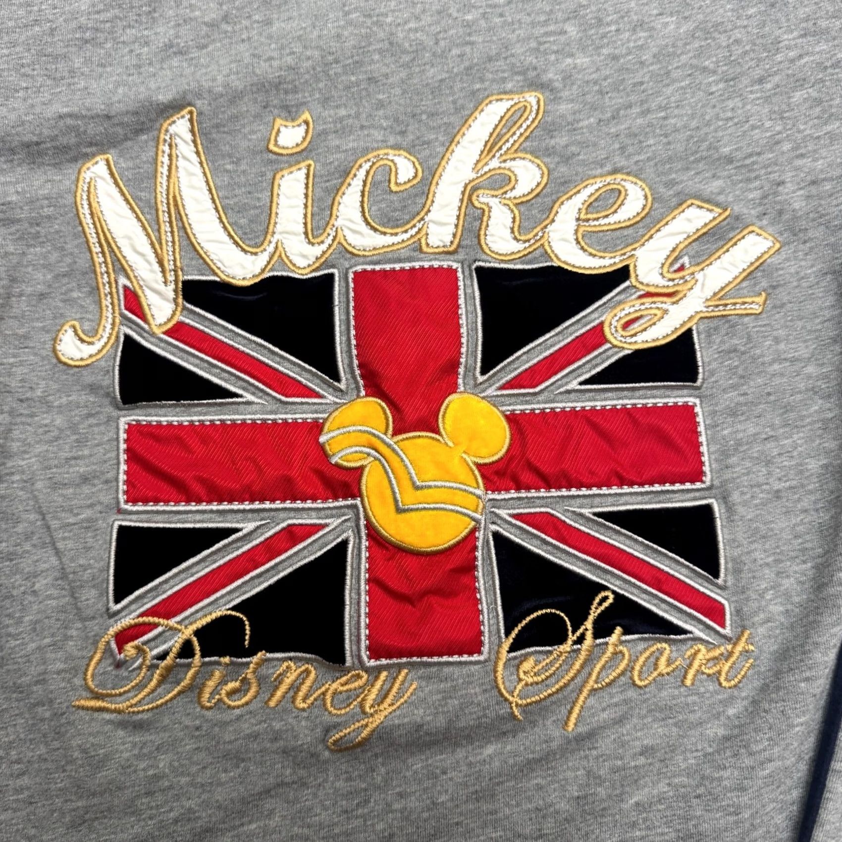 Disney Disney Mickey Mouse Union Jack UK Flag Embroidered T-Shirt Womens M Tee Size M / US 6-8 / IT 42-44 - 3 Thumbnail