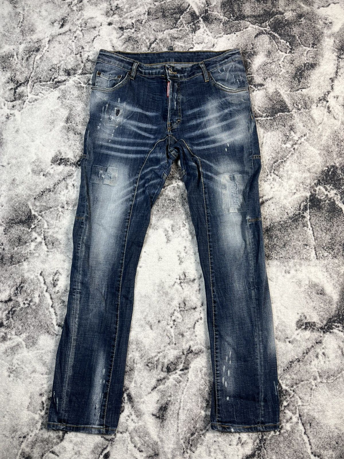 Dsquared2 Dsquared2 Tidy Biker Jeans Size 54 Fit 36 Size US 36 / EU 52 - 15 Thumbnail