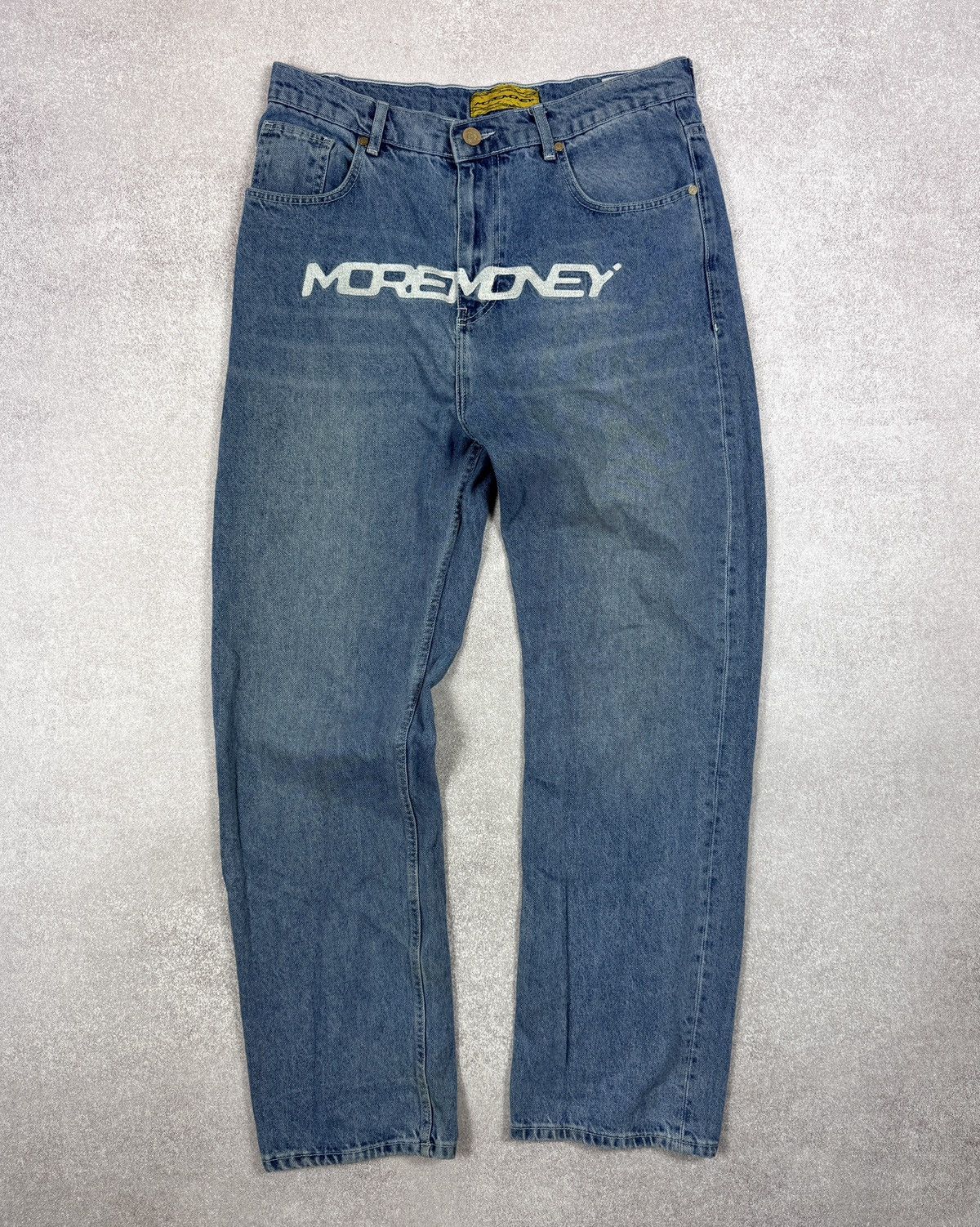 Other Moremoney distressed blue jeans straight fit size 28 / S Size US 28 / EU 44 - 1 Thumbnail