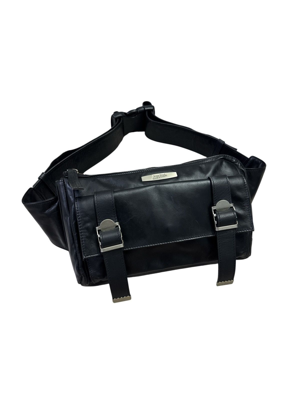 Jean Paul Gaultier JEAN PAUL GAULTIER SOLID LEATHER WAIST CROSSBODY BAG BUMBAG Size ONE SIZE - 1 Thumbnail