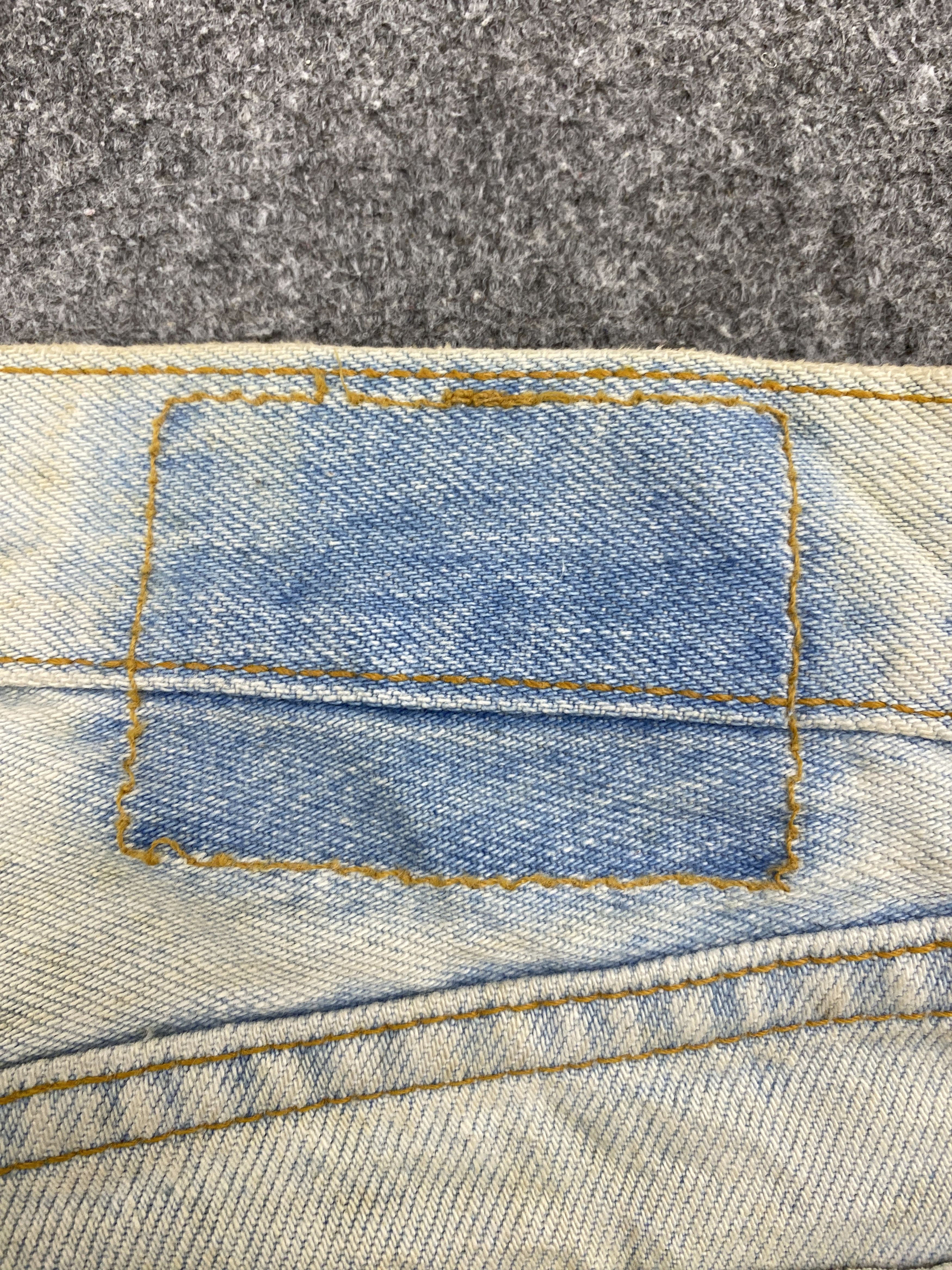Levi's Vintage 90s Levis 615 Orange Tab Light Wash Jeans S0031 Size US 33 - 5 Thumbnail