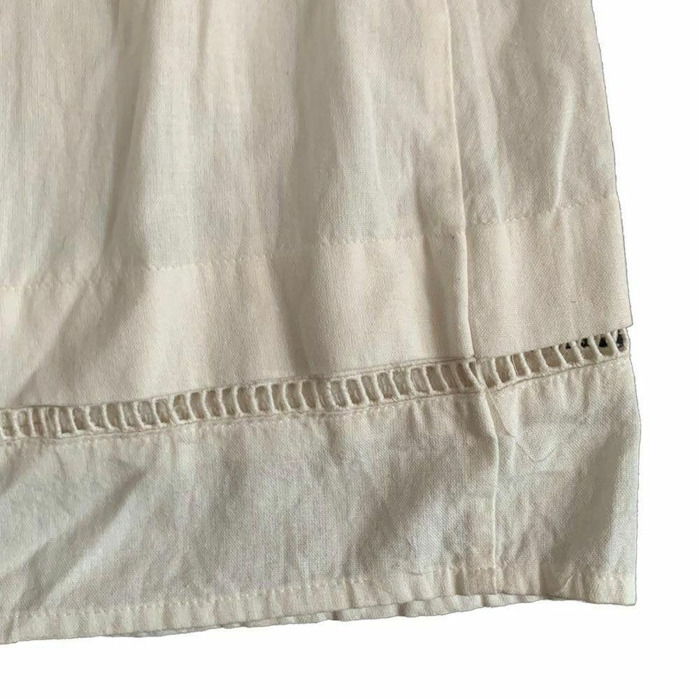 Designer New White Dress Pull & Bear S Hippie Country Size S / US 4 / IT 40 - 8 Thumbnail