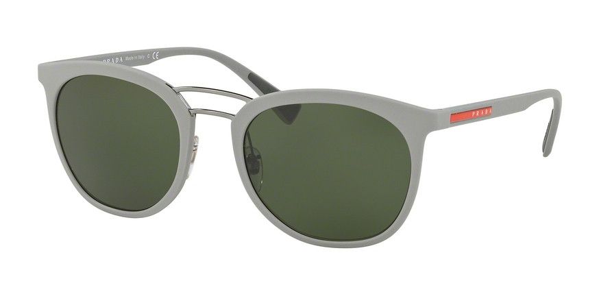 Prada Prada PS 04S VHH-1I0 Gray/Green Lenses Sunglasses Size ONE SIZE - 1 Thumbnail
