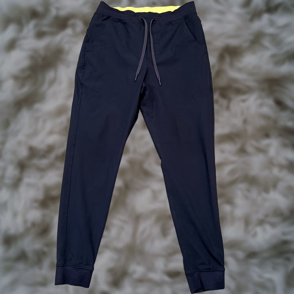Vintage Bird Dogs Joggers Men’s Large Blue Boom Stick Casual Performance City Golf Pants Size US 33 - 1 Thumbnail
