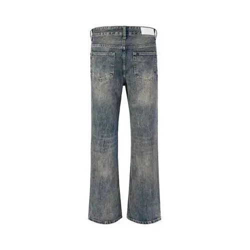 Designer Boot Cut Distressed Micro Rugged Jeans Size US 32 / EU 48 - 2 Thumbnail