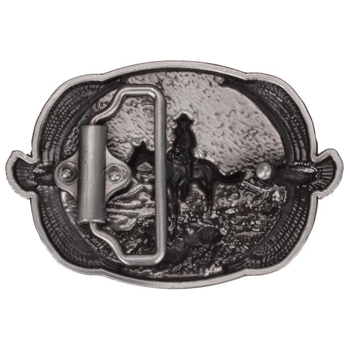 Designer Dark Vintage Belt Riveted Belts Menswear Accessories Size ONE SIZE - 3 Thumbnail
