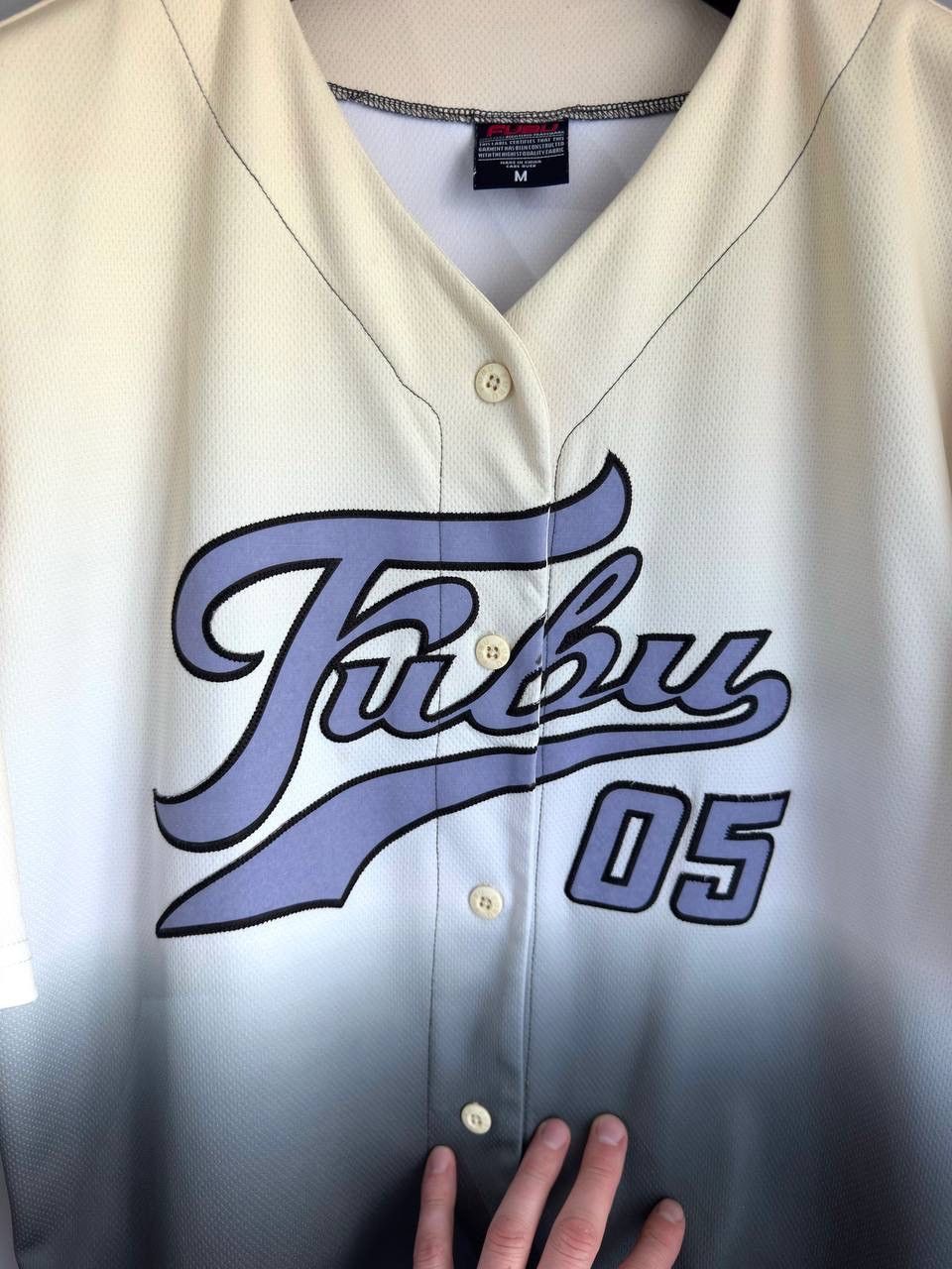 Fubu Vintage FUBU 05 Y2K Rap Hip Hop Baseball Jersey, Size M Size US M / EU 48-50 / 2 - 7 Thumbnail
