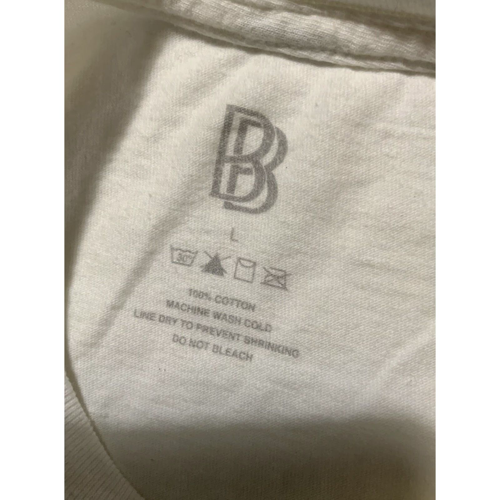 Vintage BB Ben Baller Did The Chain Jeweler Graphic White S/S Crewneck T-Shirt Sz. L Size US L / EU 52-54 / 3 - 7 Thumbnail