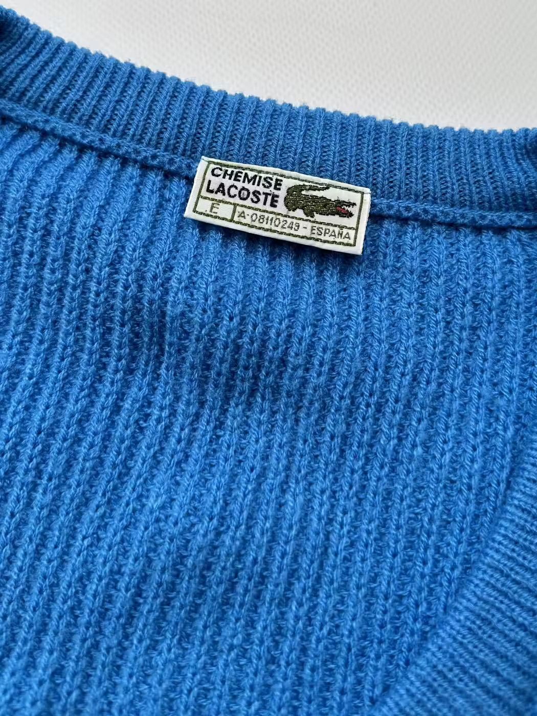 Lacoste Lacoste Chemise Vintage Wool Knit Sweater (560) Size US XL / EU 56 / 4 - 5 Thumbnail