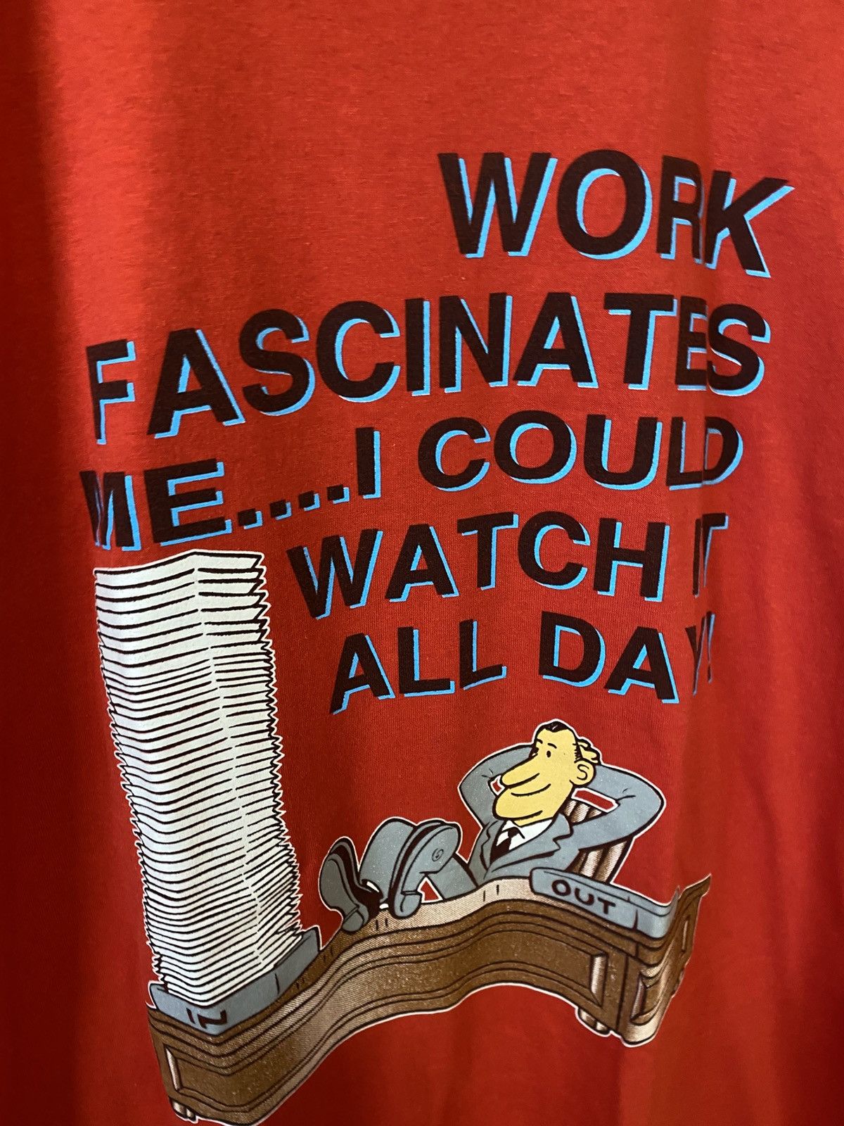Vintage Work Fascinates Me T-Shirt Size US XL / EU 56 / 4 - 3 Thumbnail