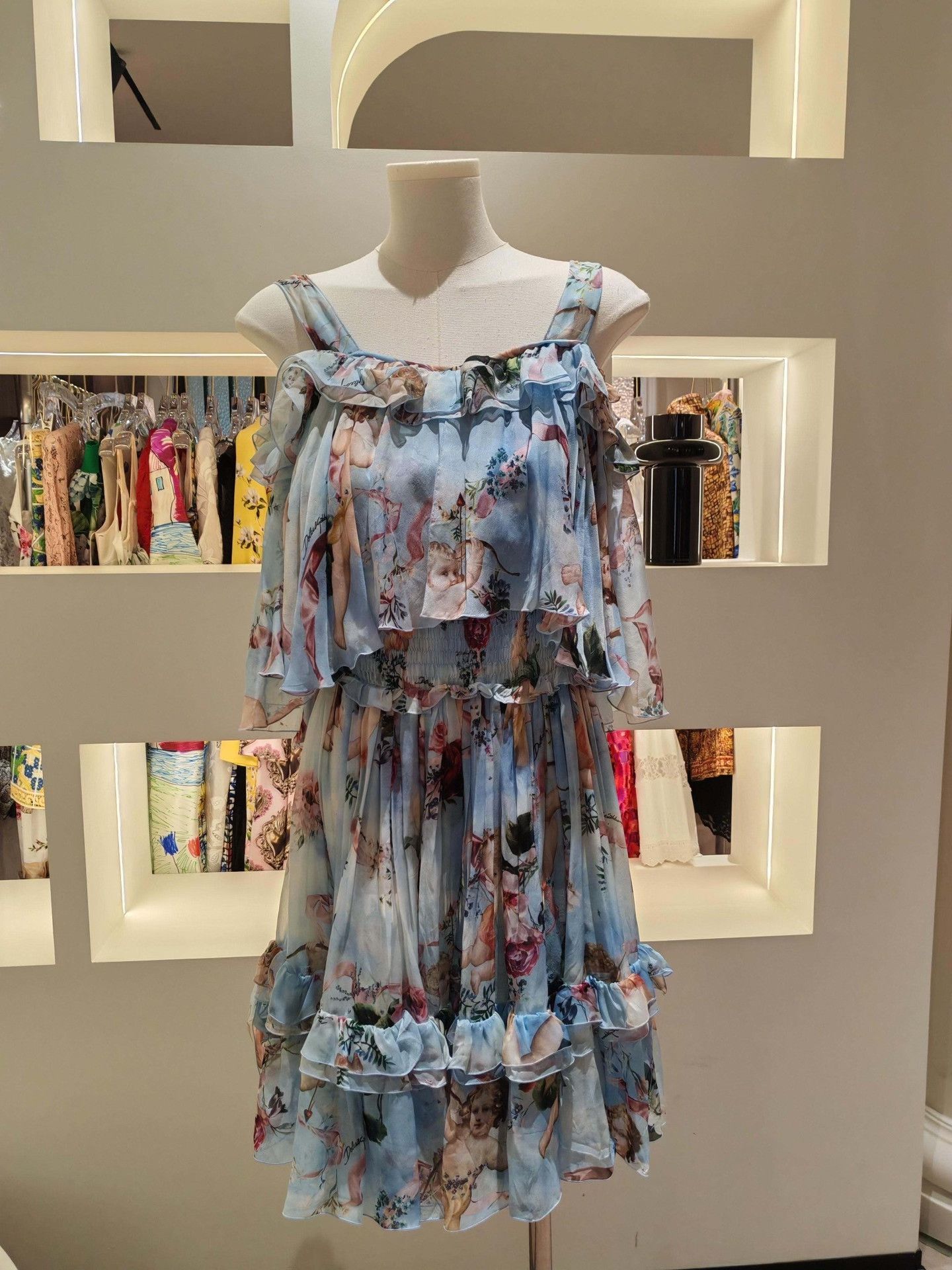 Dolce & Gabbana Dolce&Gabbana Silk Dress Size 38 Size S / US 4 / IT 40 - 1 Thumbnail