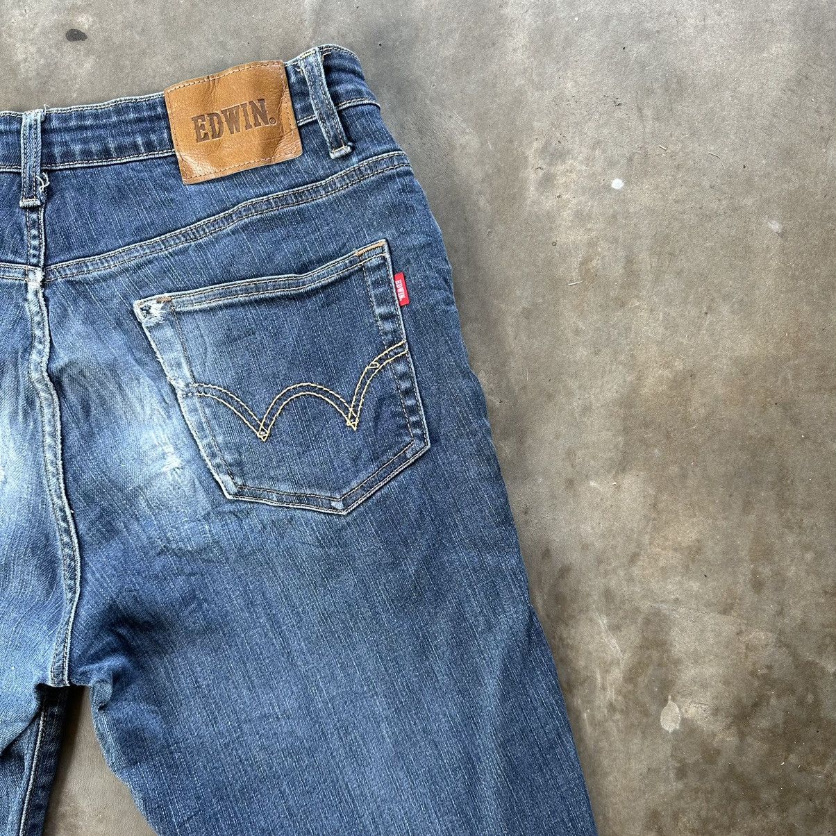 Edwin Vintage Edwin Jean Faded Denim Rare Pant W32 Size US 32 / EU 48 - 13 Thumbnail