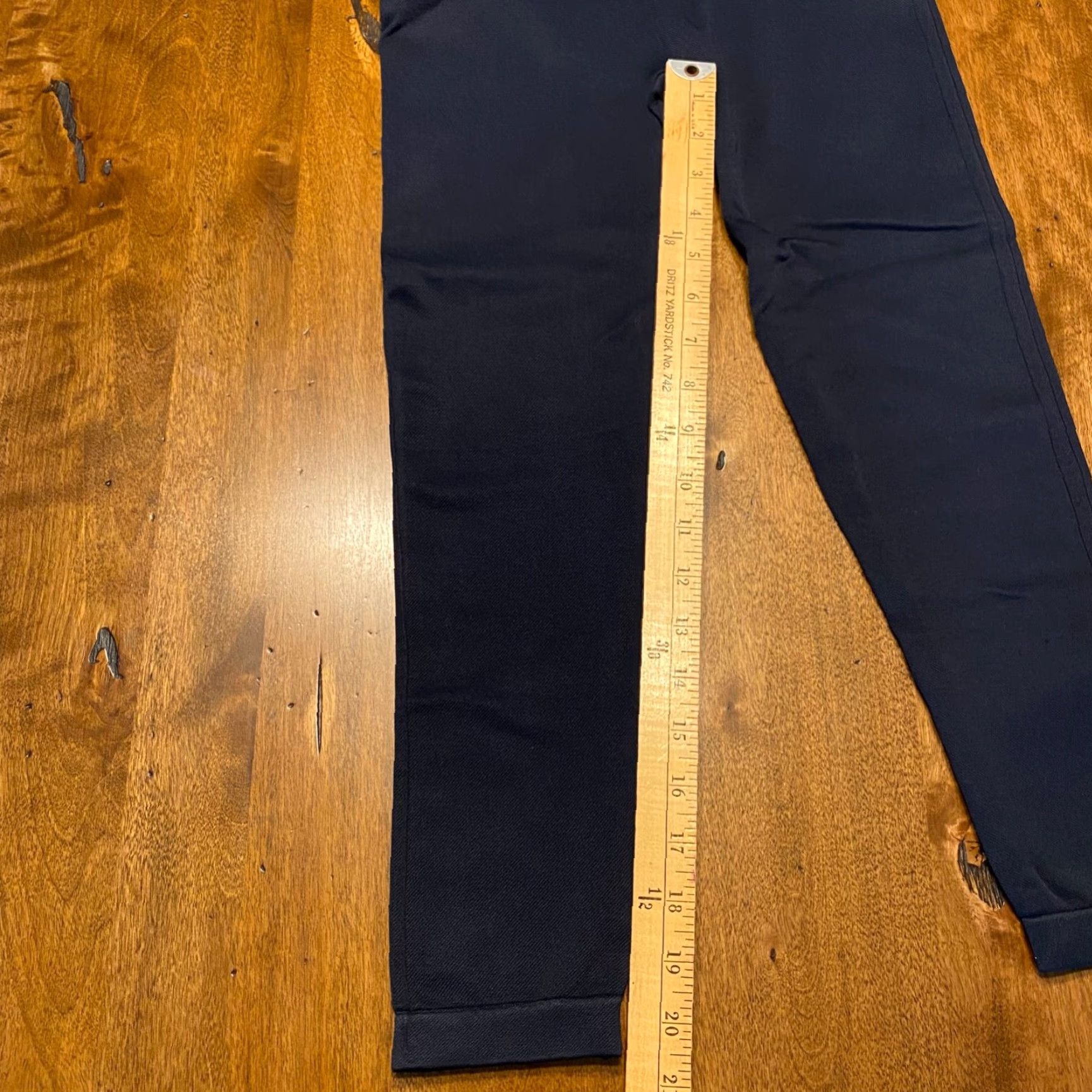 Spanx Spanx Cropped Leggings Womens Large Blue Workout Pants Lightweight Size 36" / US 14 / IT 50 - 5 Thumbnail