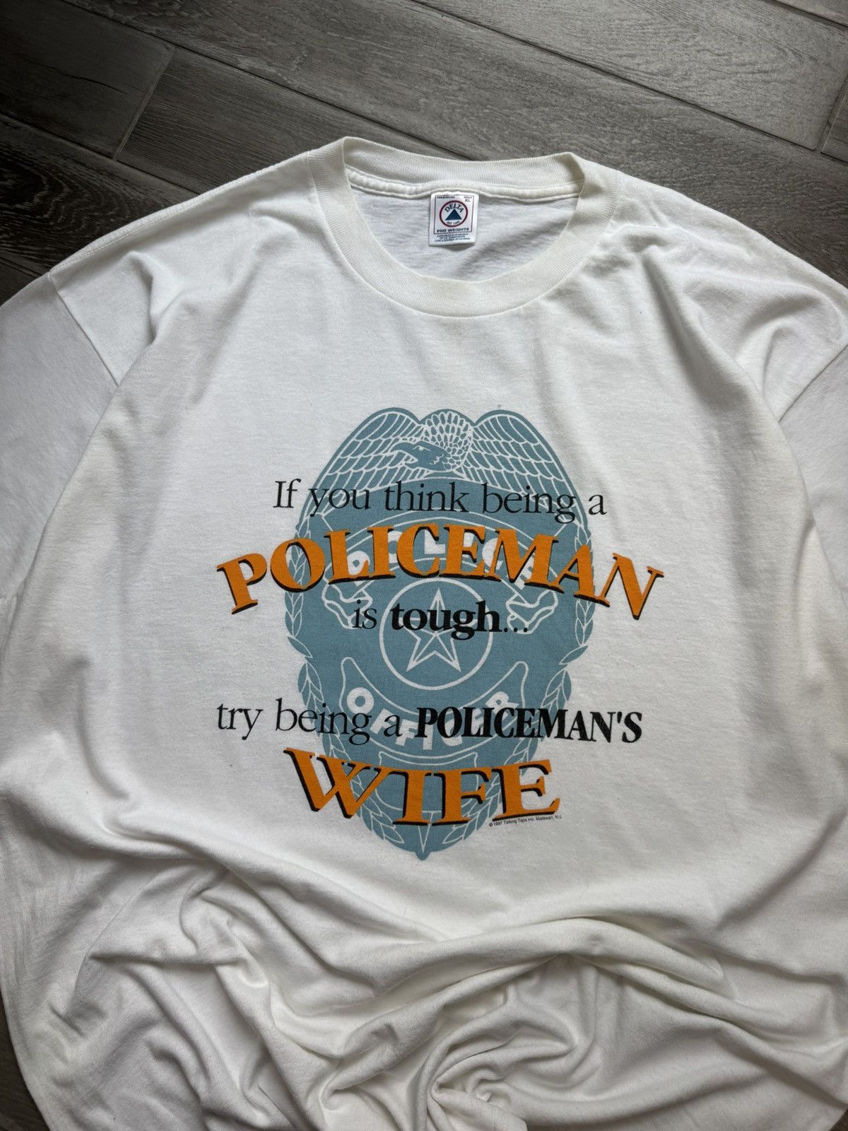 Delta Delta Policeman 1997 Tee Size US XL / EU 56 / 4 - 5 Thumbnail